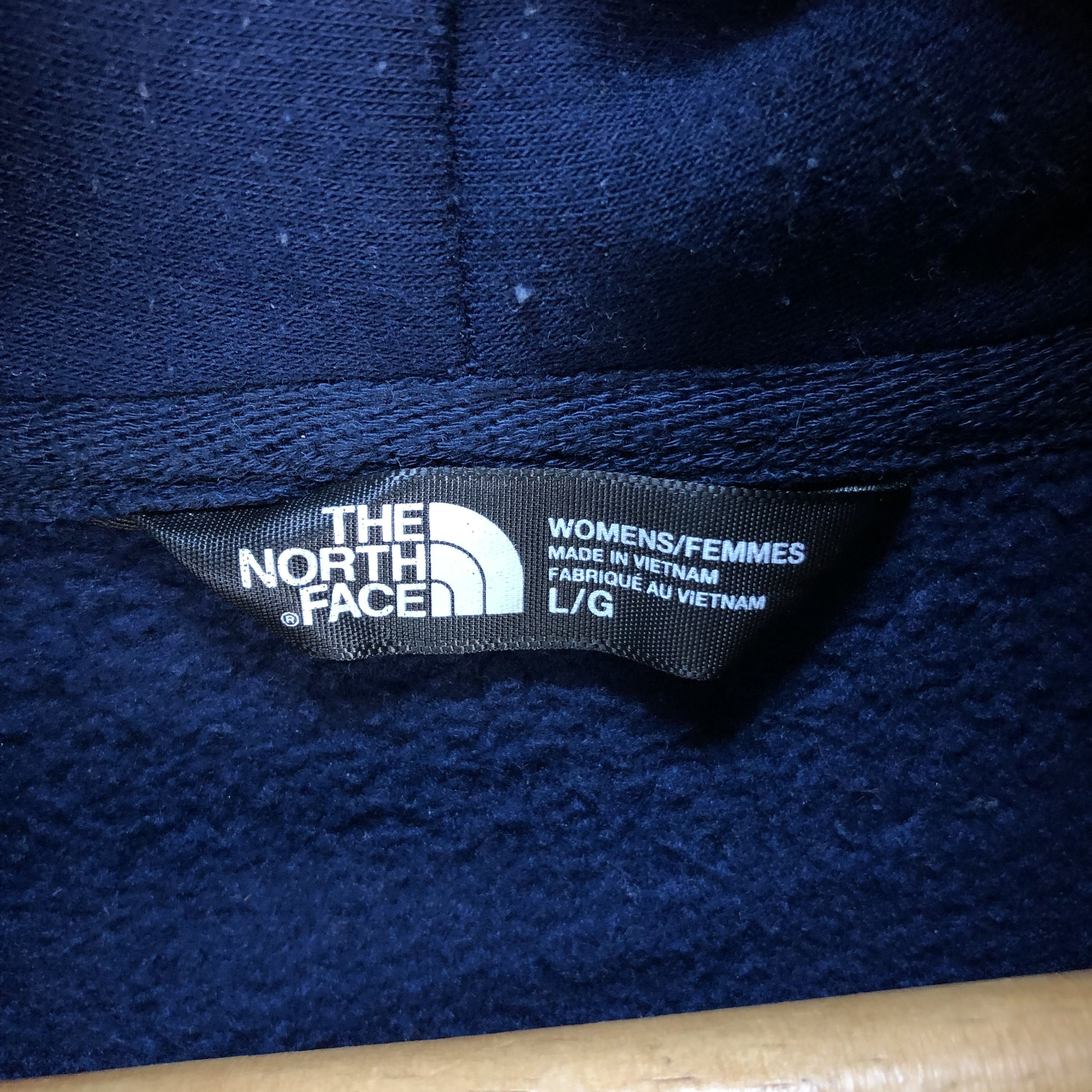 The North Face TNF Big Logo Pullover Navy Hoodies #6327-63 Size L / US 10 / IT 46 - 7 Thumbnail