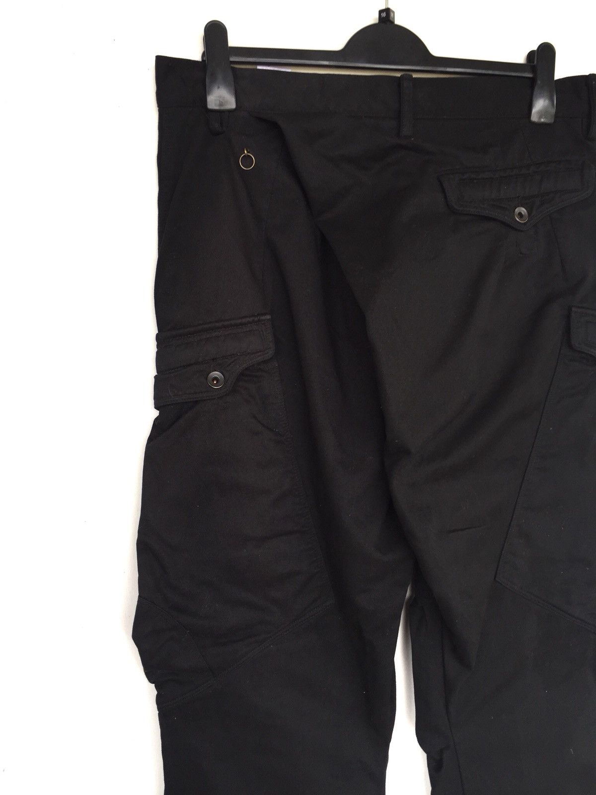 SIVA GRAIL🔥AW10/11 Drawstring Herringbone Cargo Pants Size US 36 / EU 52 - 11 Thumbnail