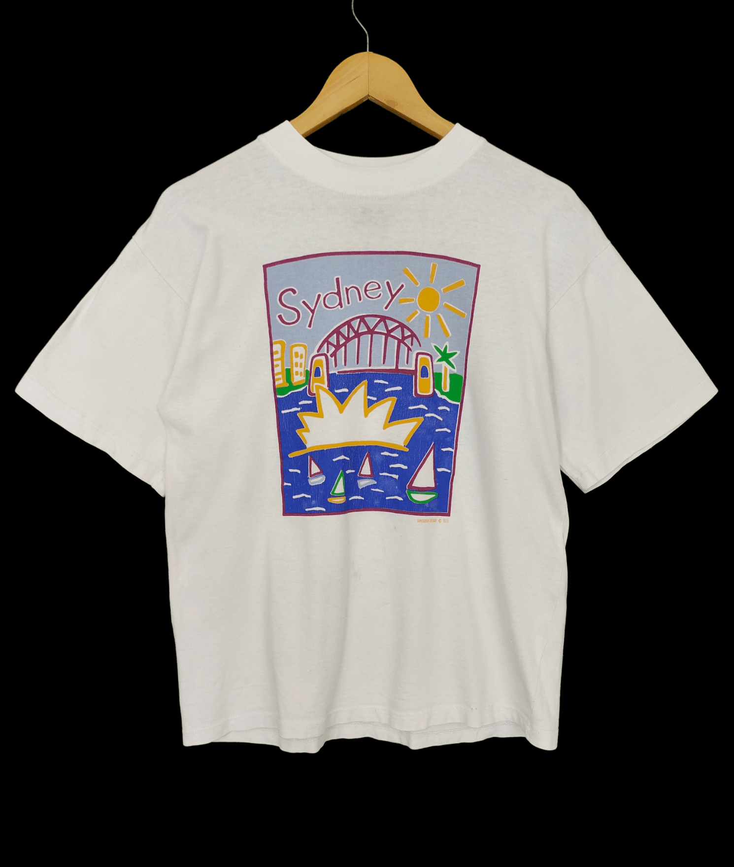 Man Made In Australia Vintage 90s Ken Done Australia Pop Art Oversize T Shirt Size US S / EU 44-46 / 1 - 1 Thumbnail