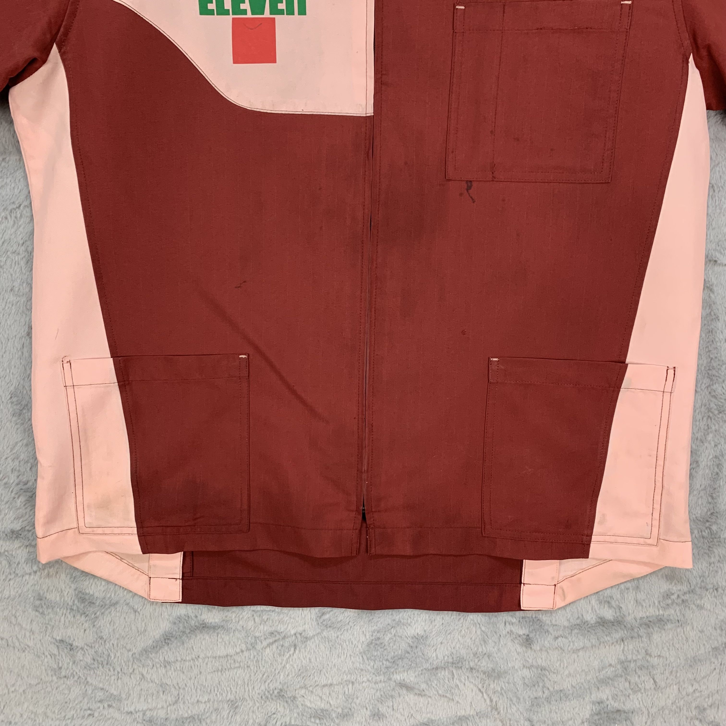 Vintage Vintage 7 Eleven Uniform Workwear Shirts #4246-147 Size US L / EU 52-54 / 3 - 3 Thumbnail