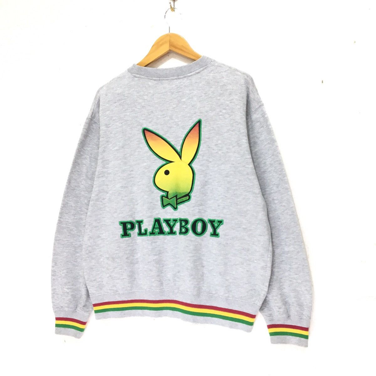 Playboy Nice! PLAYBOY Crewneck Sweatshirt Embroidered Big Logo Size US M / EU 48-50 / 2 - 4 Thumbnail