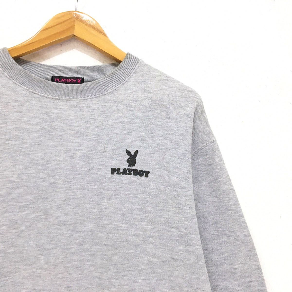 Playboy Nice! PLAYBOY Crewneck Sweatshirt Embroidered Big Logo Size US M / EU 48-50 / 2 - 6 Thumbnail