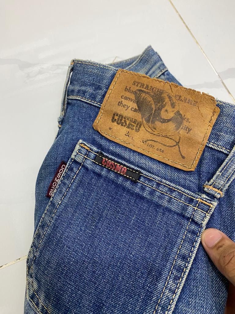 Cosmic Wonder 🔥COSMO28 FLARE JEANS DENIM BUSH PANTS Size 26" / US 2 / IT 38 - 10 Thumbnail