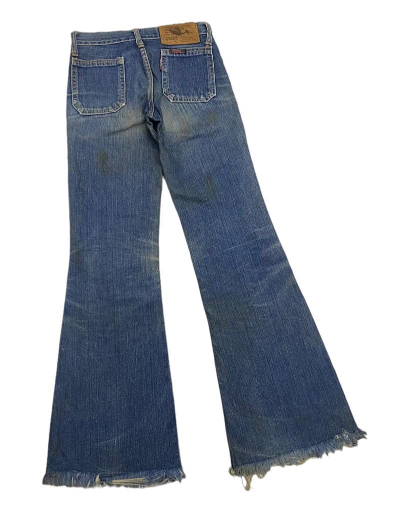 Cosmic Wonder 🔥COSMO28 FLARE JEANS DENIM BUSH PANTS Size 26" / US 2 / IT 38 - 8 Thumbnail