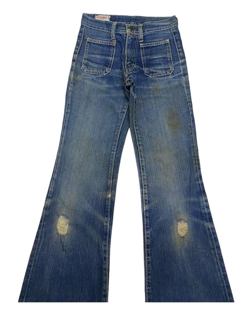 Cosmic Wonder 🔥COSMO28 FLARE JEANS DENIM BUSH PANTS Size 26" / US 2 / IT 38 - 3 Thumbnail