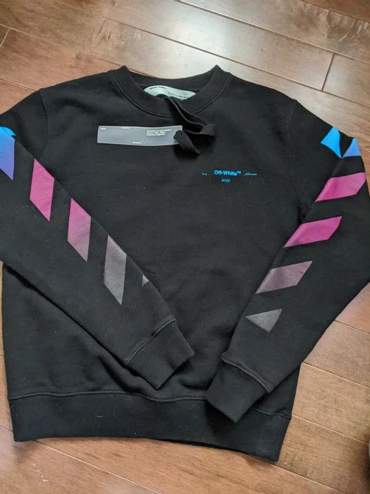 Off White Off White Gradient Crewneck Grailed