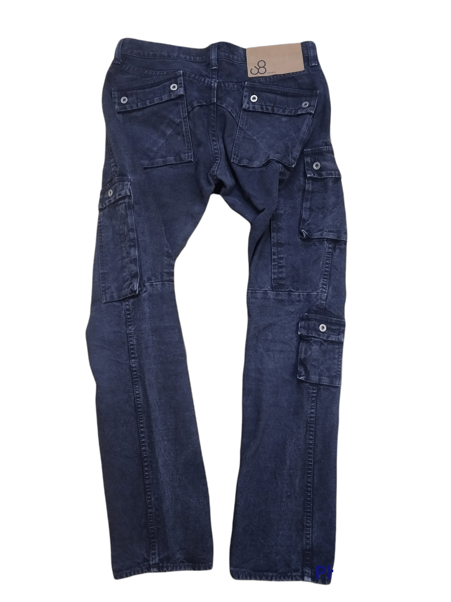 Johnbull Vintage John Bull Canvas Cargo Denim Pants Size US 32 / EU 48 - 3 Thumbnail