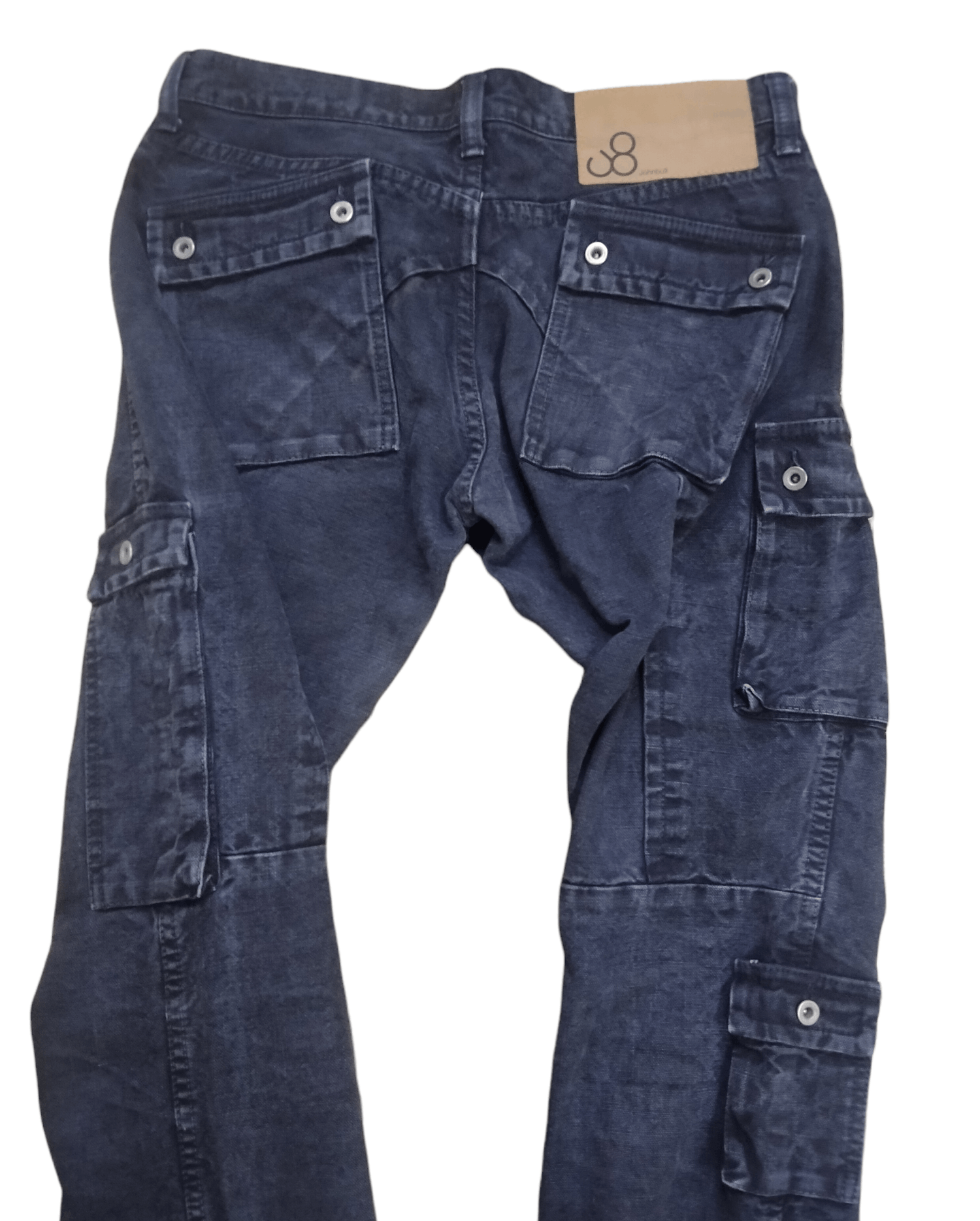 Johnbull Vintage John Bull Canvas Cargo Denim Pants Size US 32 / EU 48 - 9 Thumbnail
