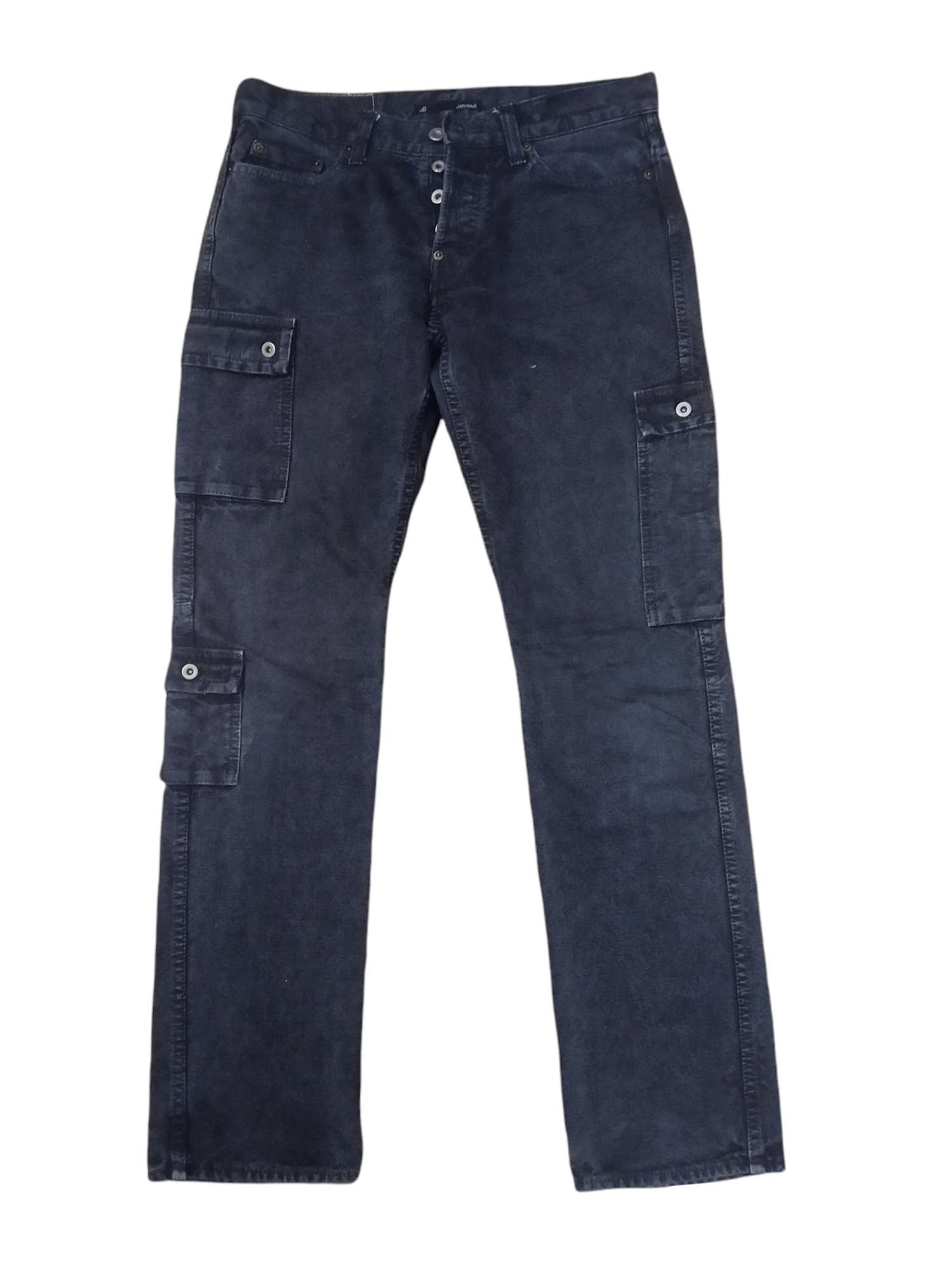 Johnbull Vintage John Bull Canvas Cargo Denim Pants Size US 32 / EU 48 - 4 Thumbnail
