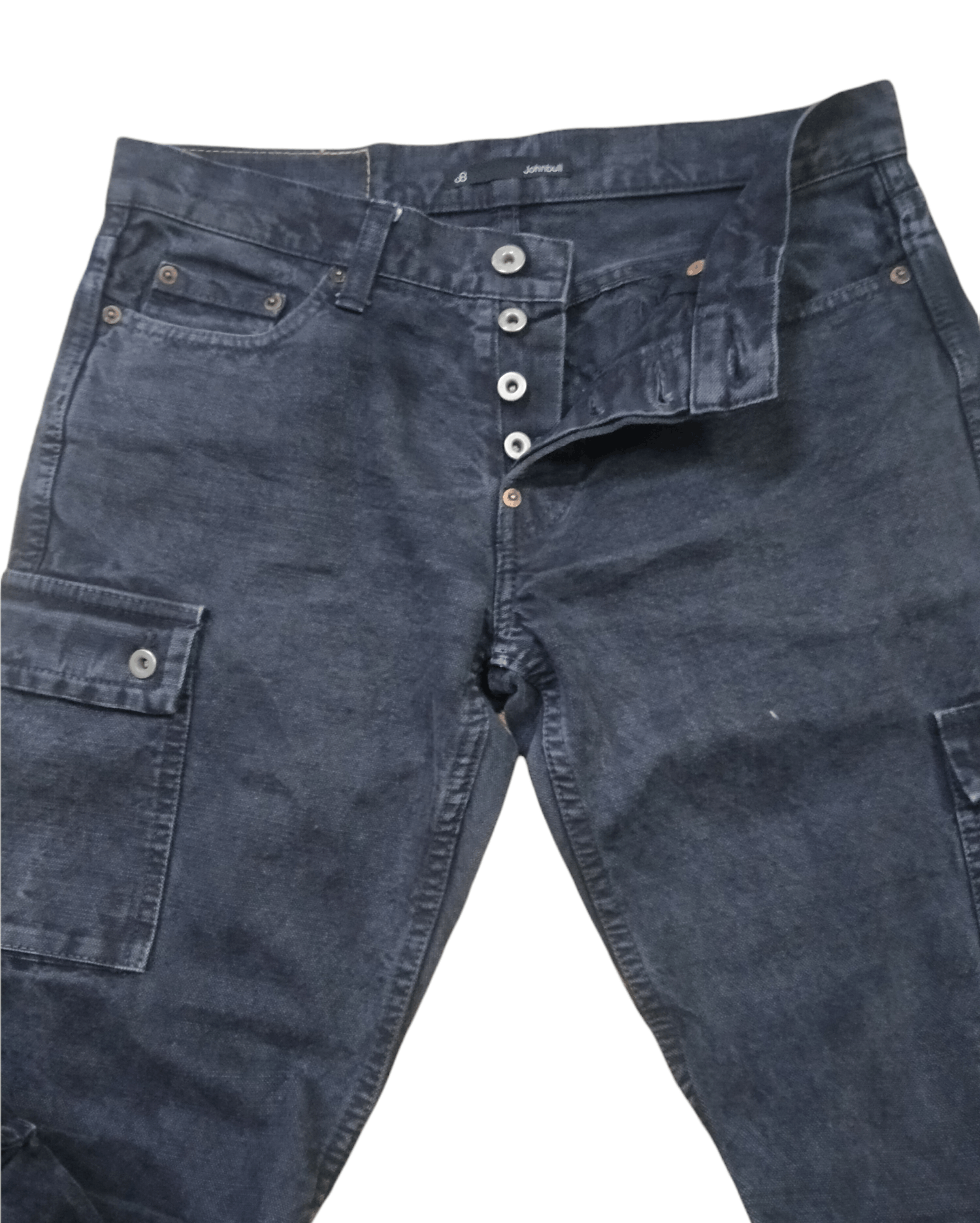 Johnbull Vintage John Bull Canvas Cargo Denim Pants Size US 32 / EU 48 - 6 Thumbnail