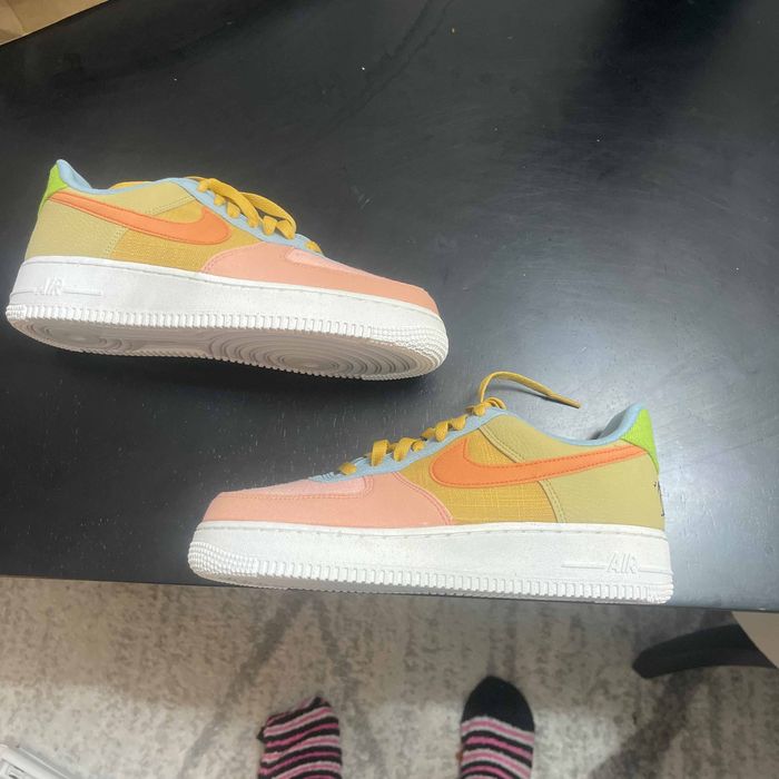 Nike air force discount one femme orange