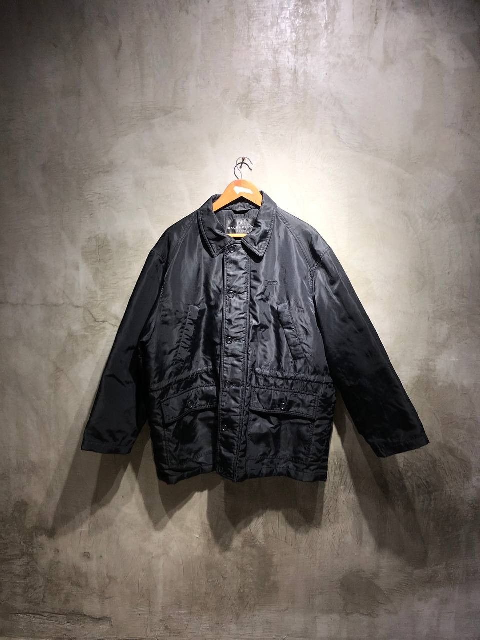 Balenciaga Balenciaga Nylon Coach Jacket Size US XXL / EU 58 / 5 - 1 Thumbnail