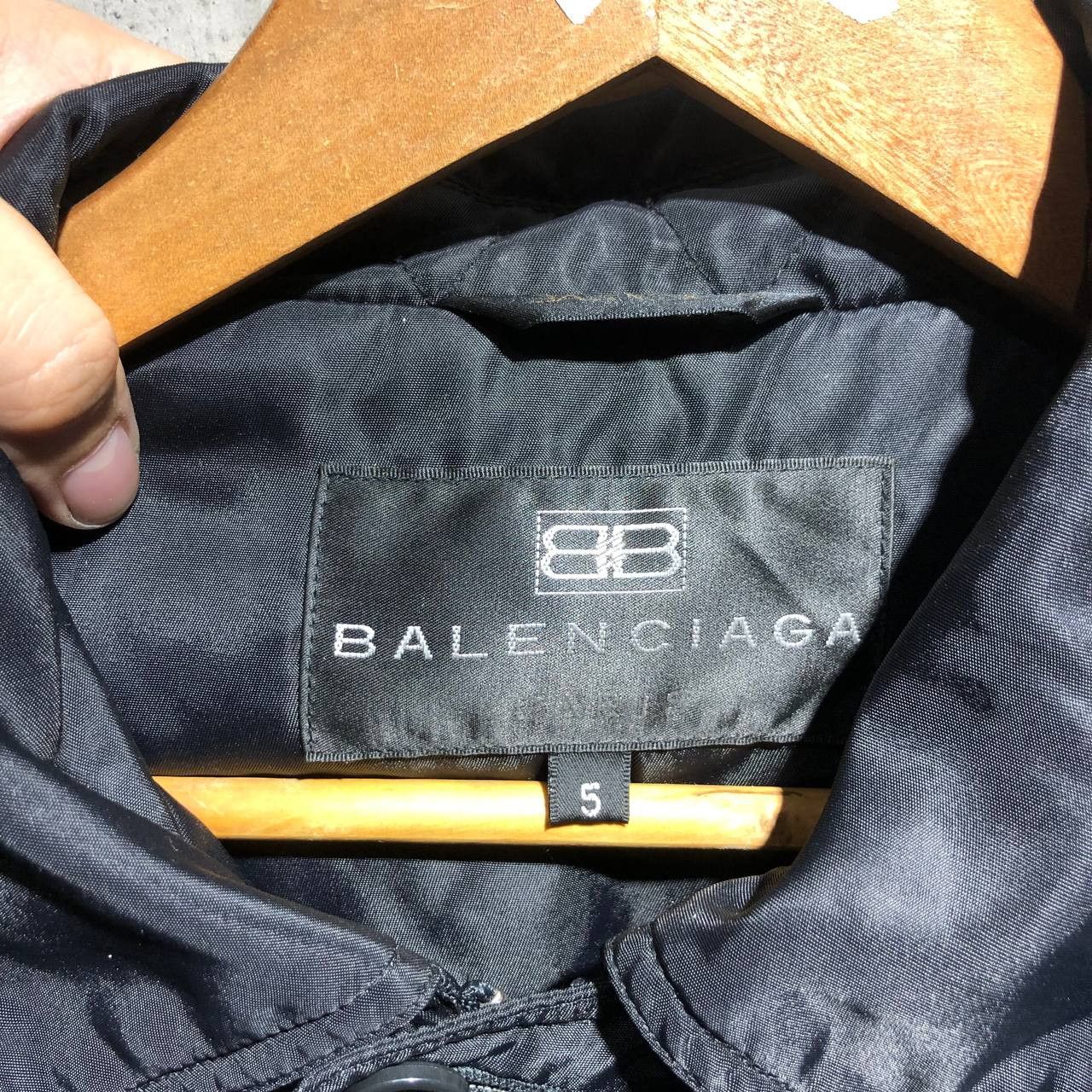 Balenciaga Balenciaga Nylon Coach Jacket Size US XXL / EU 58 / 5 - 12 Thumbnail