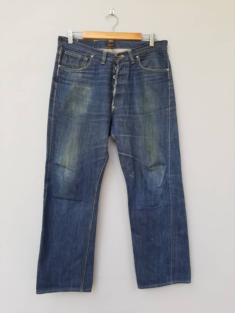 Lee Vintage Lee 101 Union Made Sanforized WW2 1940s Reproduction Size US 33 - 2 Thumbnail