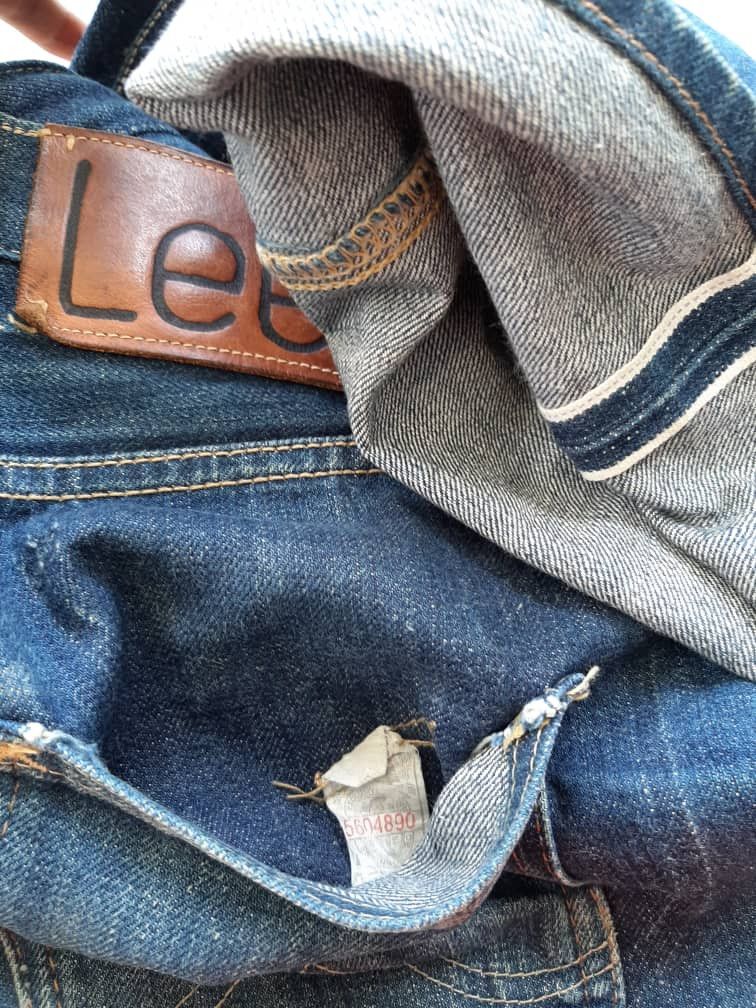 Lee Vintage Lee 101 Union Made Sanforized WW2 1940s Reproduction Size US 33 - 9 Thumbnail