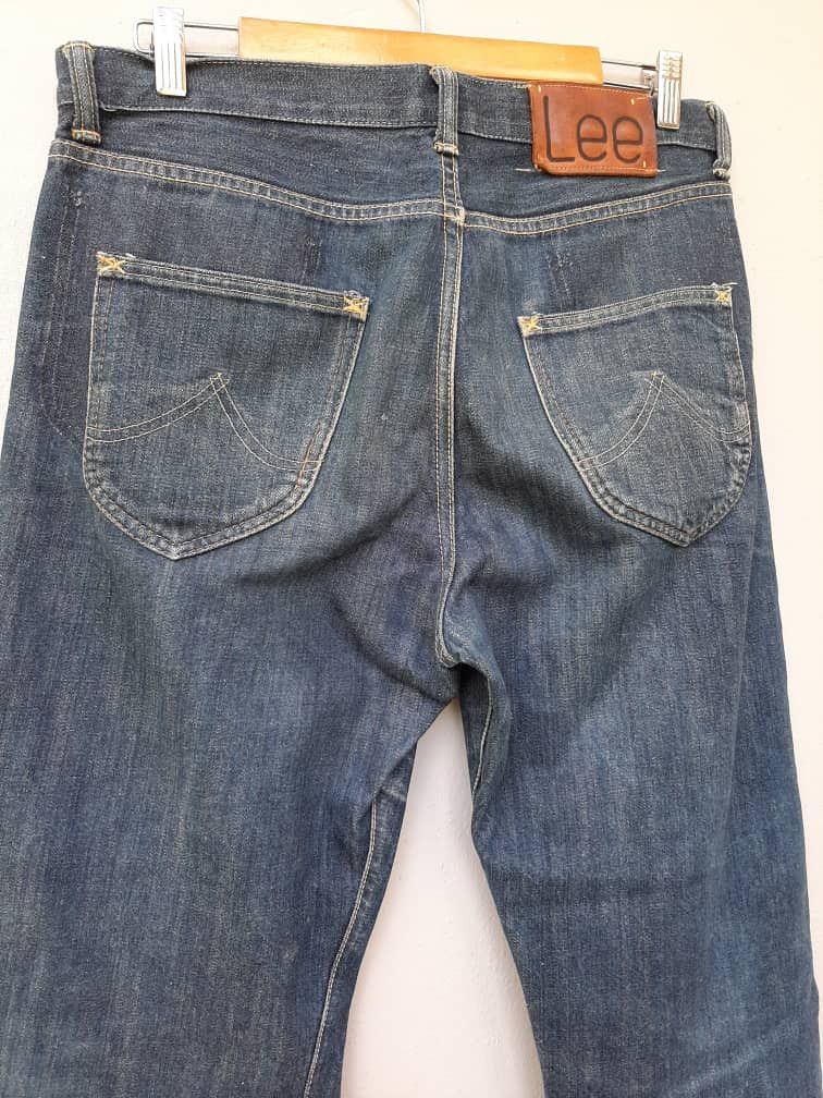 Lee Vintage Lee 101 Union Made Sanforized WW2 1940s Reproduction Size US 33 - 3 Thumbnail