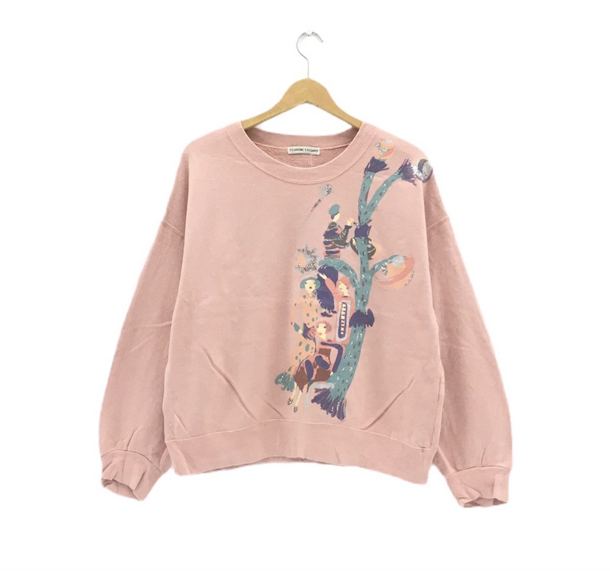 Tsumori Chisato Vintage Tsumori chisato Sweatshirt Japanese Designer Size US S / EU 44-46 / 1 - 1 Thumbnail