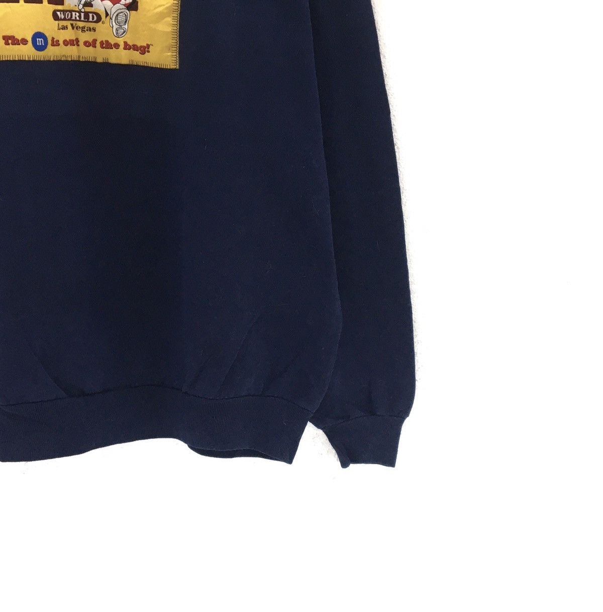 Chocolate Vintage M&M Chocolate Sweatshirt Embroidered Big Logo Size US XXL / EU 58 / 5 - 6 Thumbnail