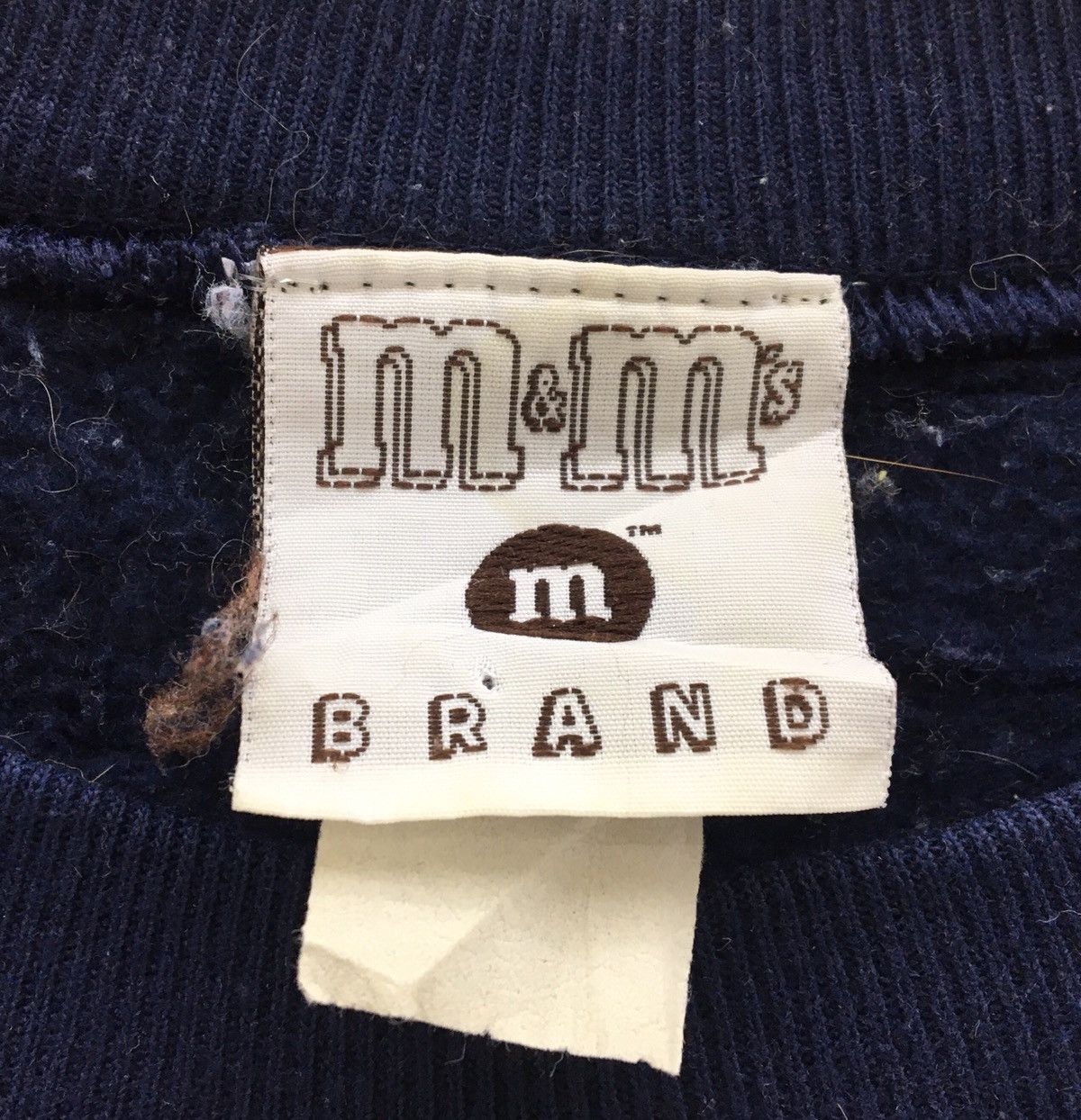 Chocolate Vintage M&M Chocolate Sweatshirt Embroidered Big Logo Size US XXL / EU 58 / 5 - 8 Thumbnail