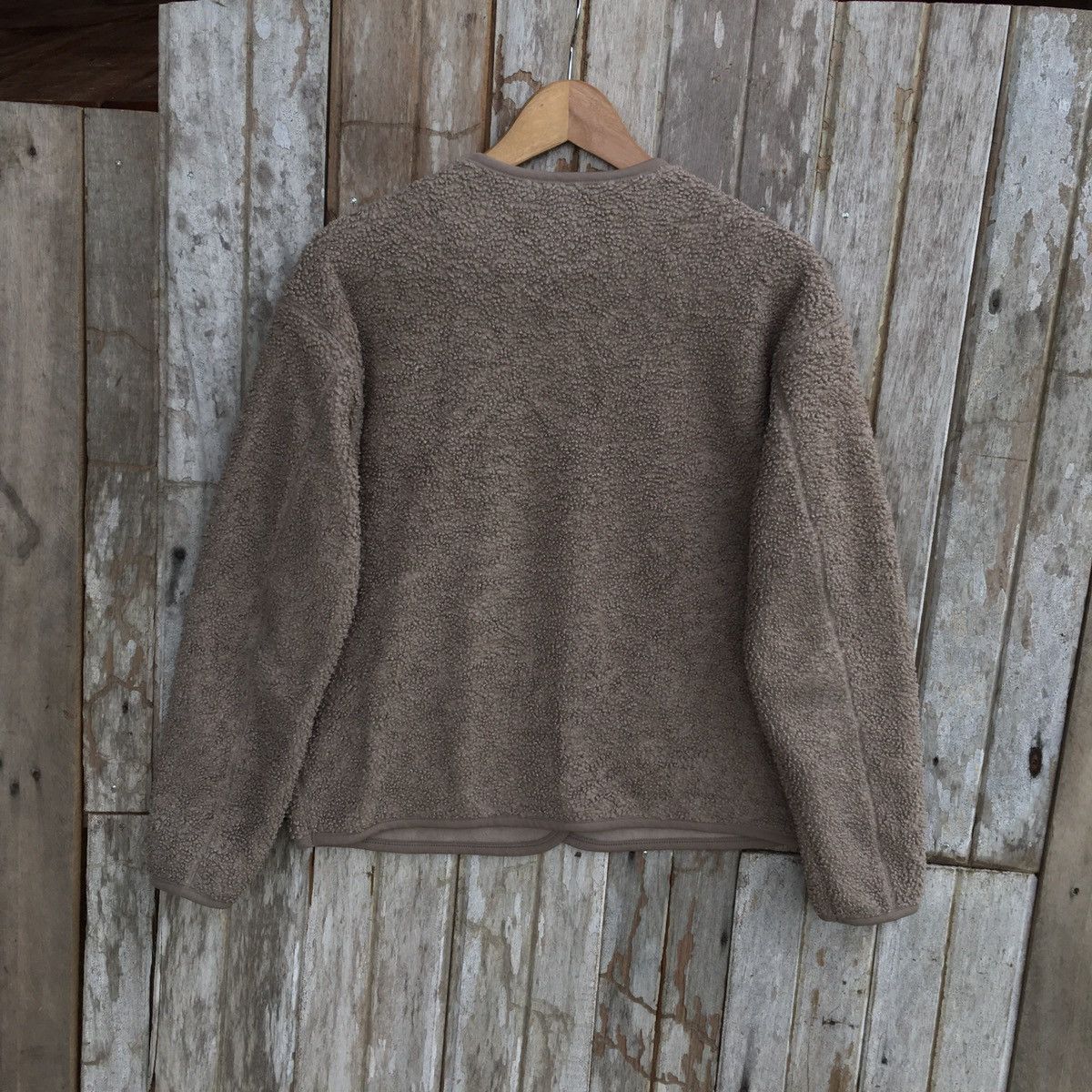 Uniqlo Vintage Uniqlo Fleece Jacket ERD GRUNGE THRASHED LGB YOHJI Size US L / EU 52-54 / 3 - 2 Thumbnail