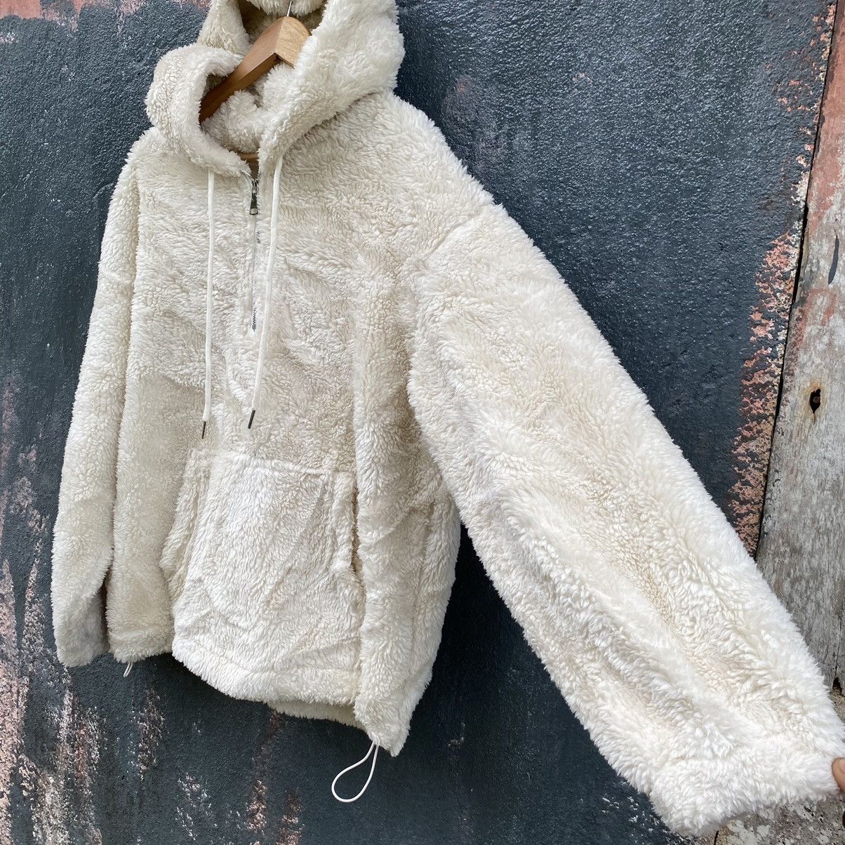 Japanese Brand Japanese Brand Xixi Fushi Half Zip Fleece ERD GRUNGE HOODIE Size US L / EU 52-54 / 3 - 3 Thumbnail