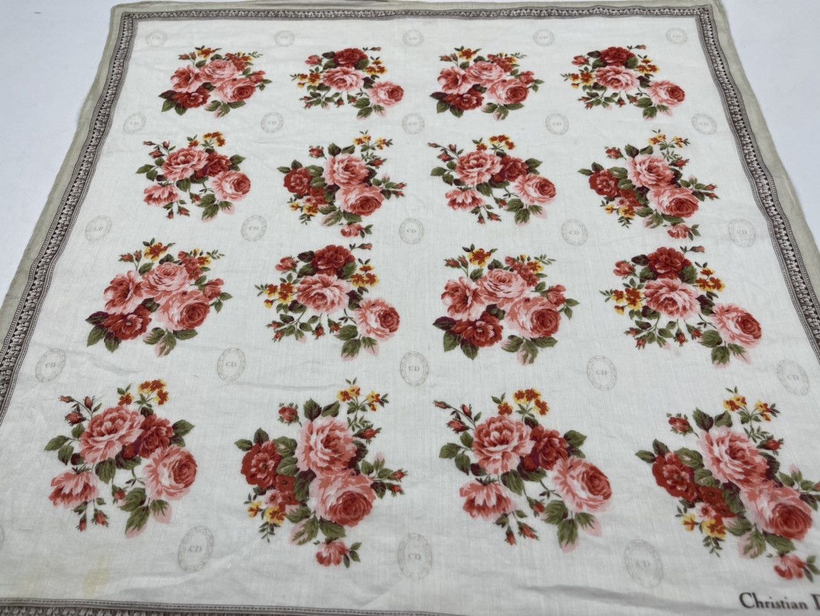 Christian Dior Monsieur × Other christian dior bandana handkerchief neckerchief scarf HC0551 Size ONE SIZE - 4 Thumbnail