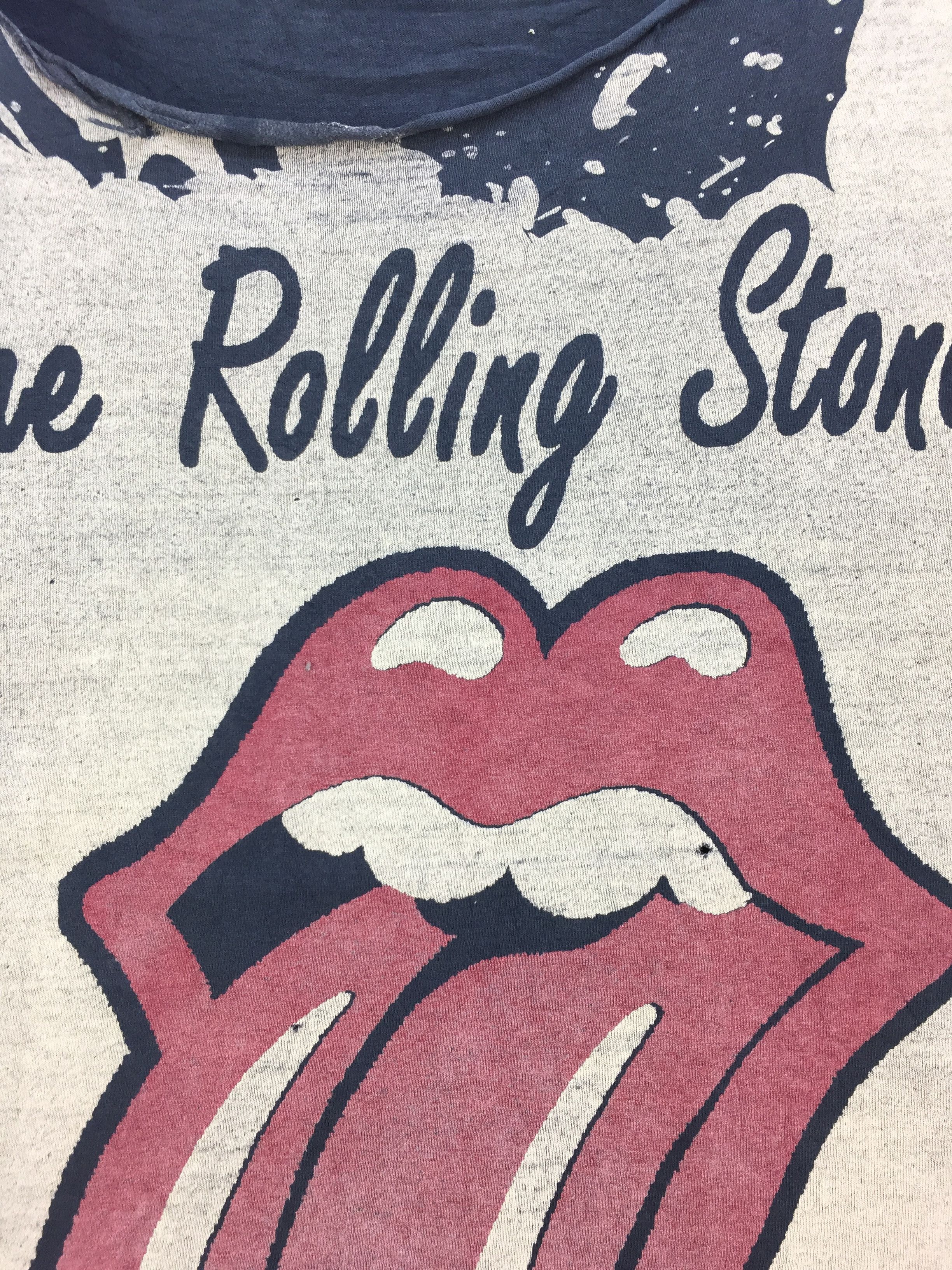 Band Tees ROLLING STONE DAMAGE STYLE Size US M / EU 48-50 / 2 - 5 Thumbnail
