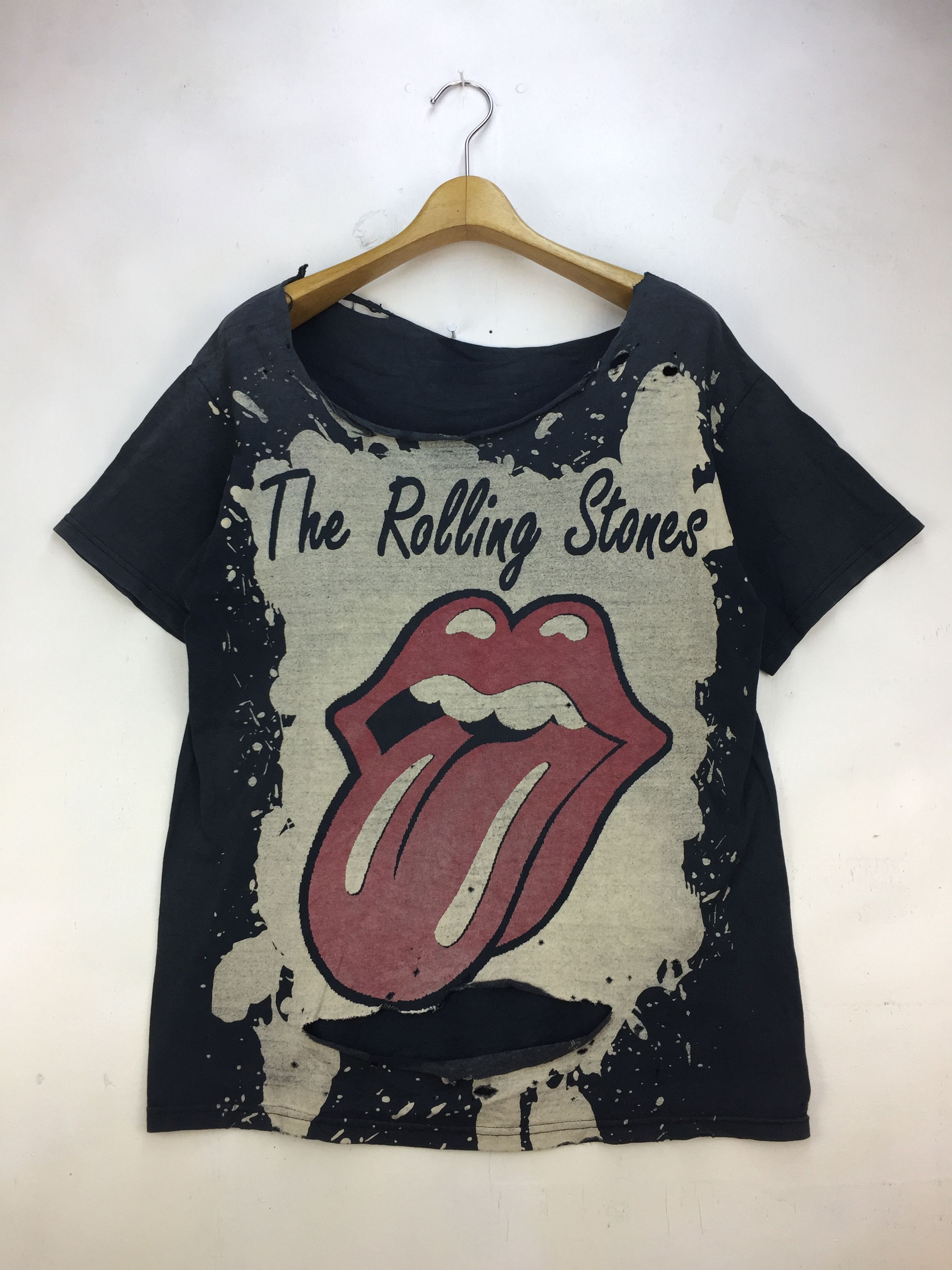 Band Tees ROLLING STONE DAMAGE STYLE Size US M / EU 48-50 / 2 - 1 Thumbnail