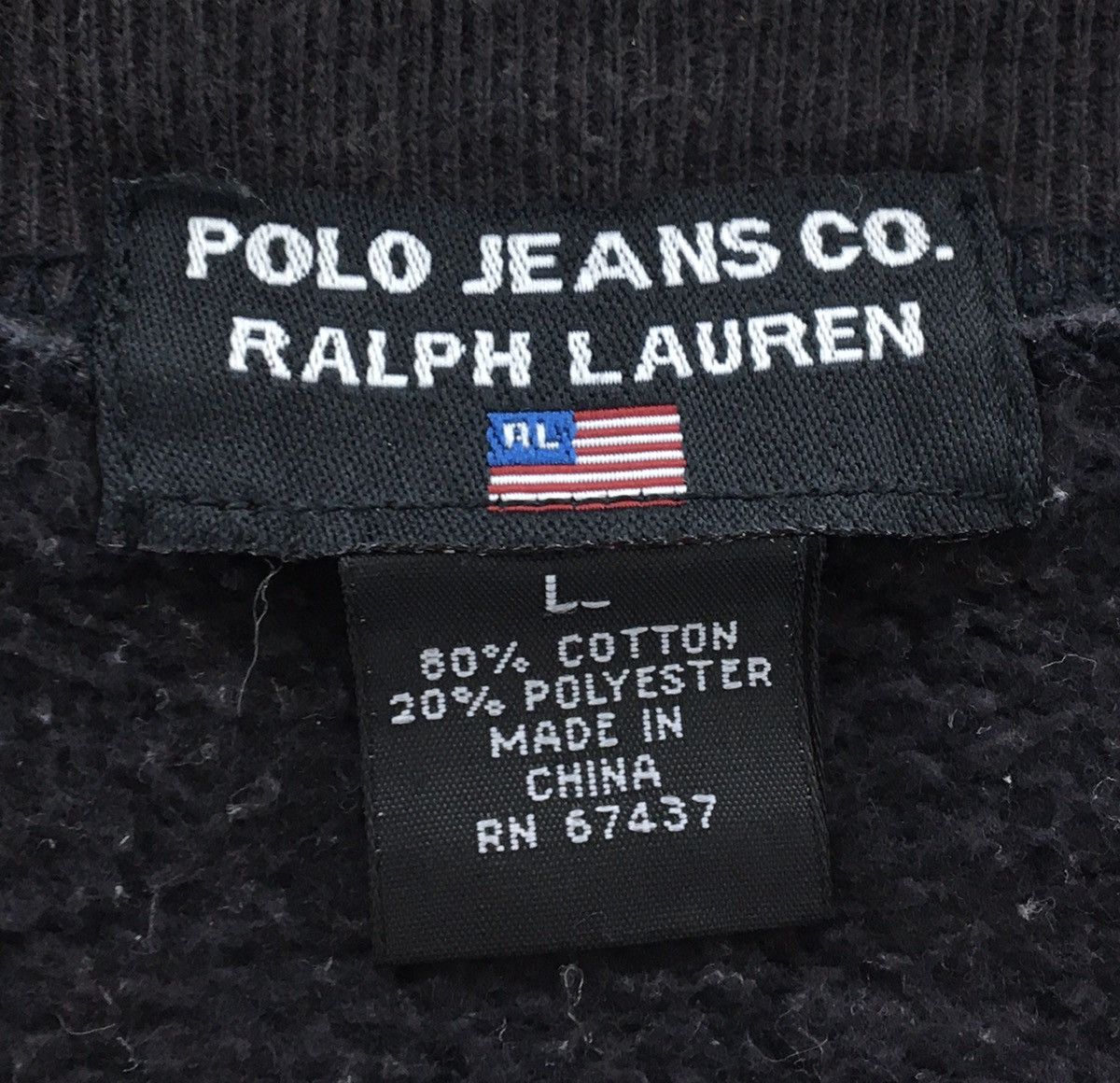 Polo Ralph Lauren Polo Jeans Ralph Lauren Sweatshirt Big Logo Size US XL / EU 56 / 4 - 7 Thumbnail