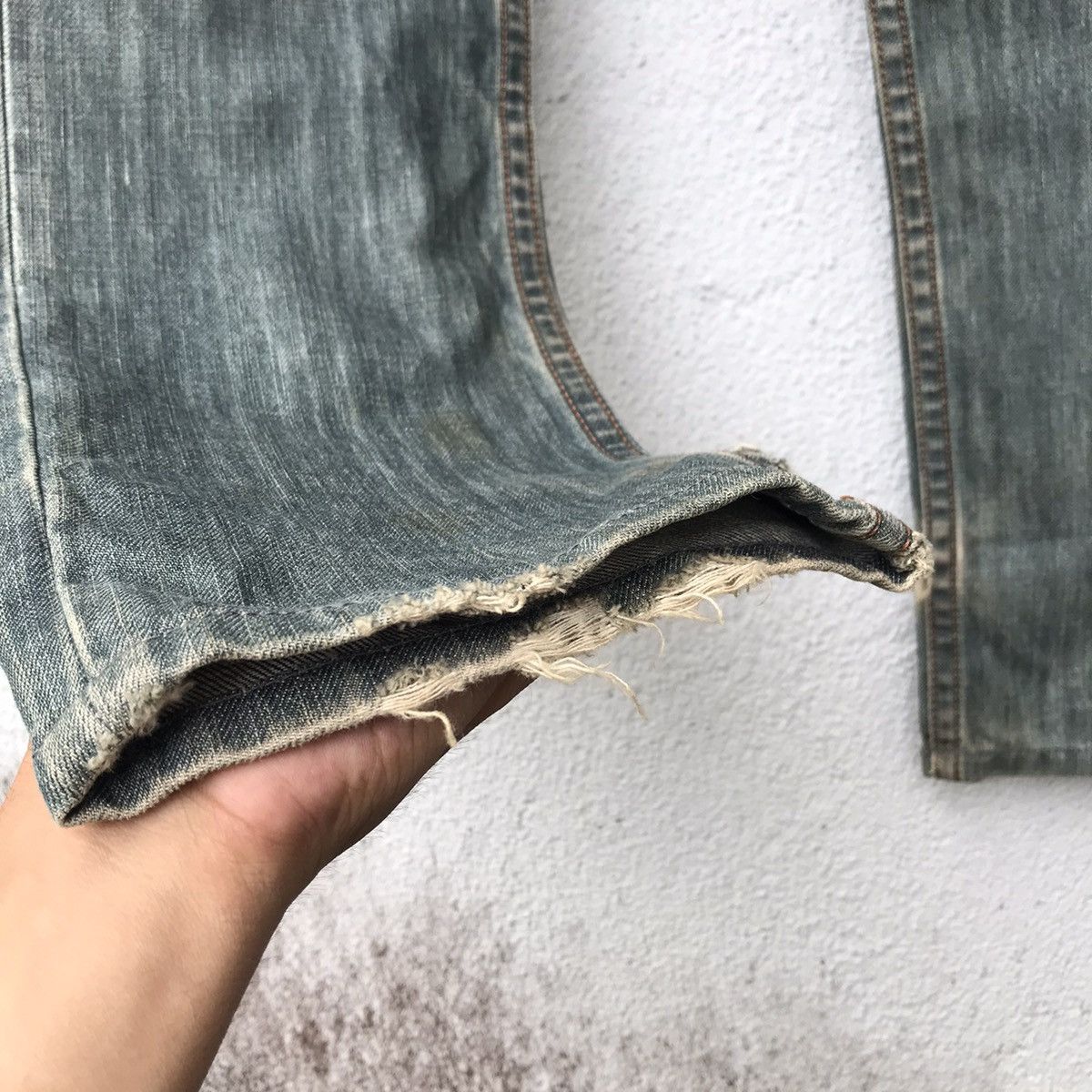 Levi's Vintage Levis Black Distressed Rusty Jeans Size US 32 / EU 48 - 8 Thumbnail