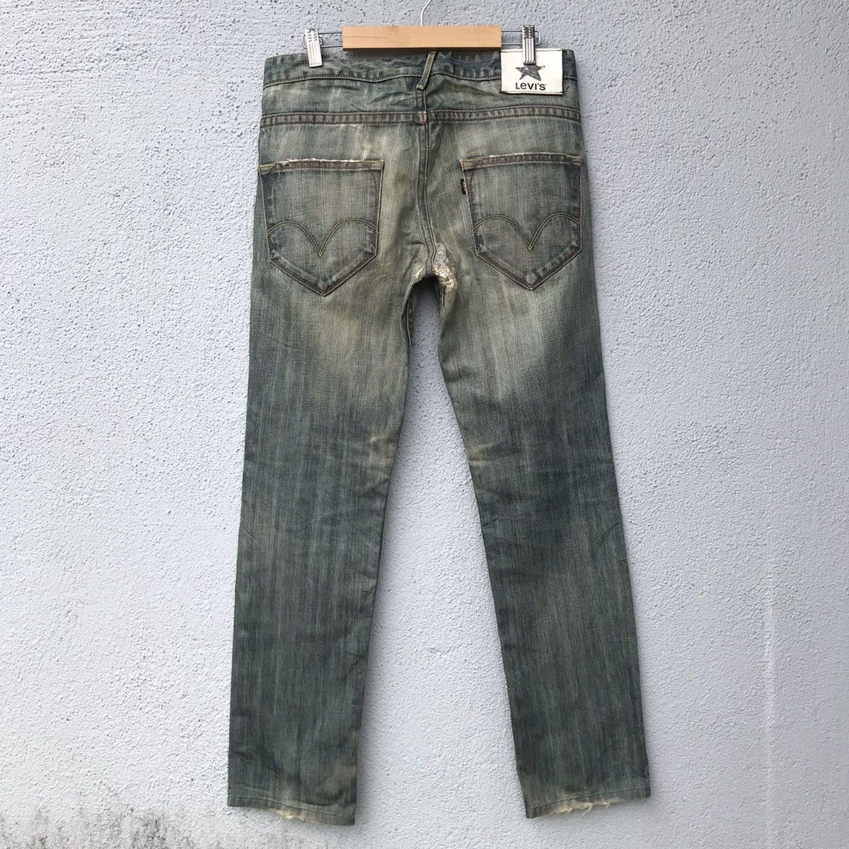 Levi's Vintage Levis Black Distressed Rusty Jeans Size US 32 / EU 48 - 22 Thumbnail