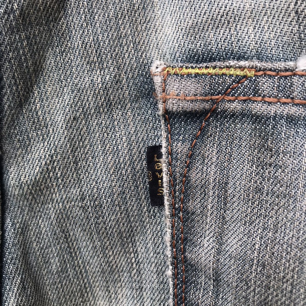 Levi's Vintage Levis Black Distressed Rusty Jeans Size US 32 / EU 48 - 20 Thumbnail