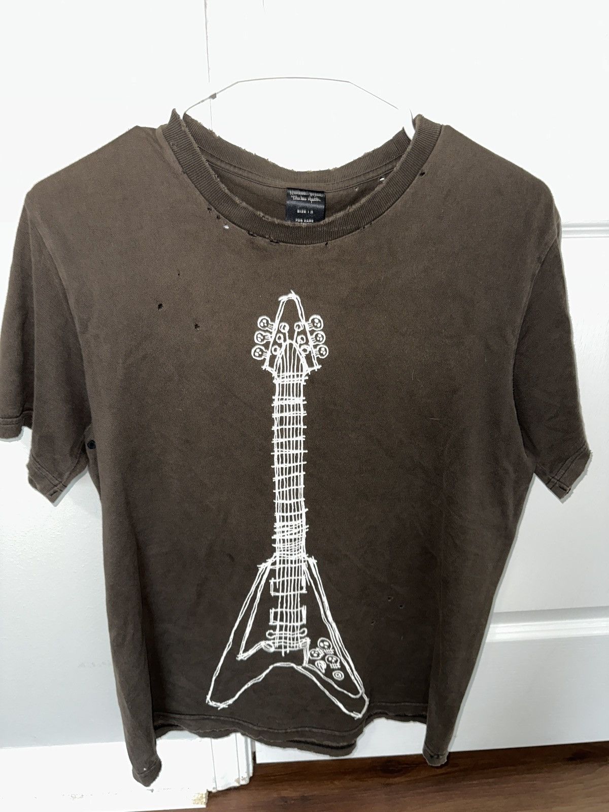 Number (N)ine Number (N)ine guitar t shirt Size US M / EU 48-50 / 2 - 4 Thumbnail