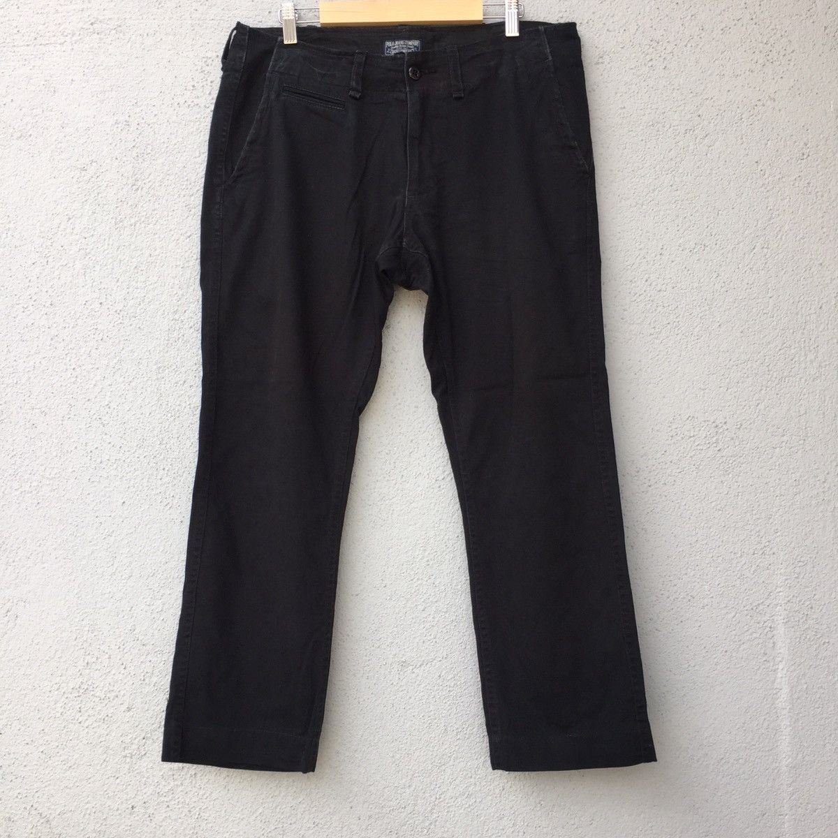Polo Ralph Lauren Polo Ralph Lauren Trousers Black Jeans Size US 33 - 1 Thumbnail