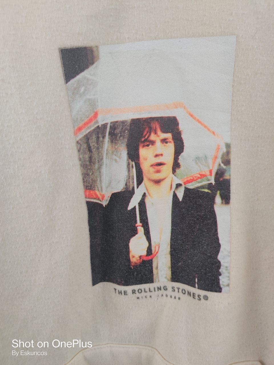 Band Tees The Rolling Stones Mick Jagger Photo Sweatshirt Size US XL / EU 56 / 4 - 4 Thumbnail