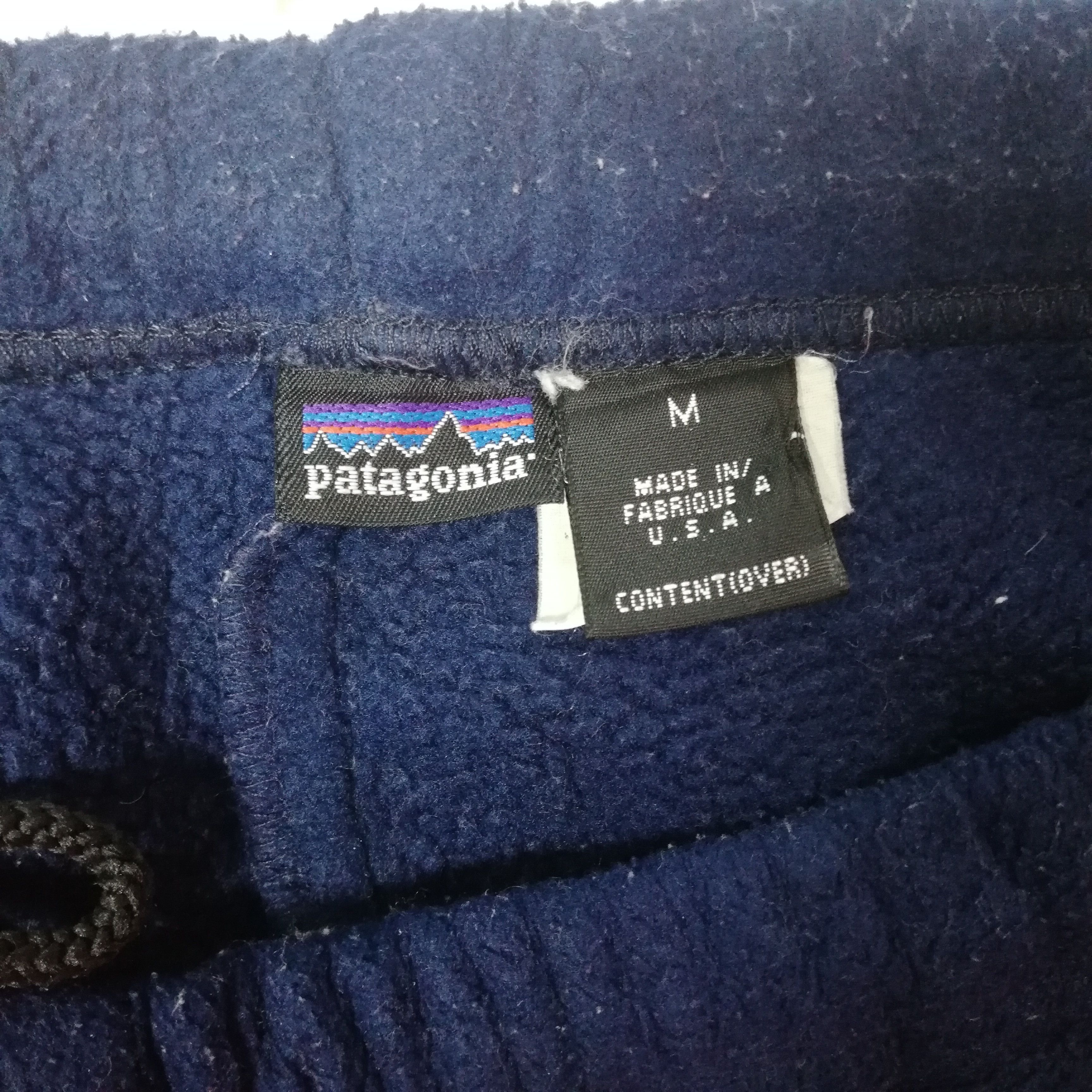 Patagonia Vintage Patagonia Fleece Outdoor Spring Waist Sweatpants Size US 30 / EU 46 - 10 Thumbnail