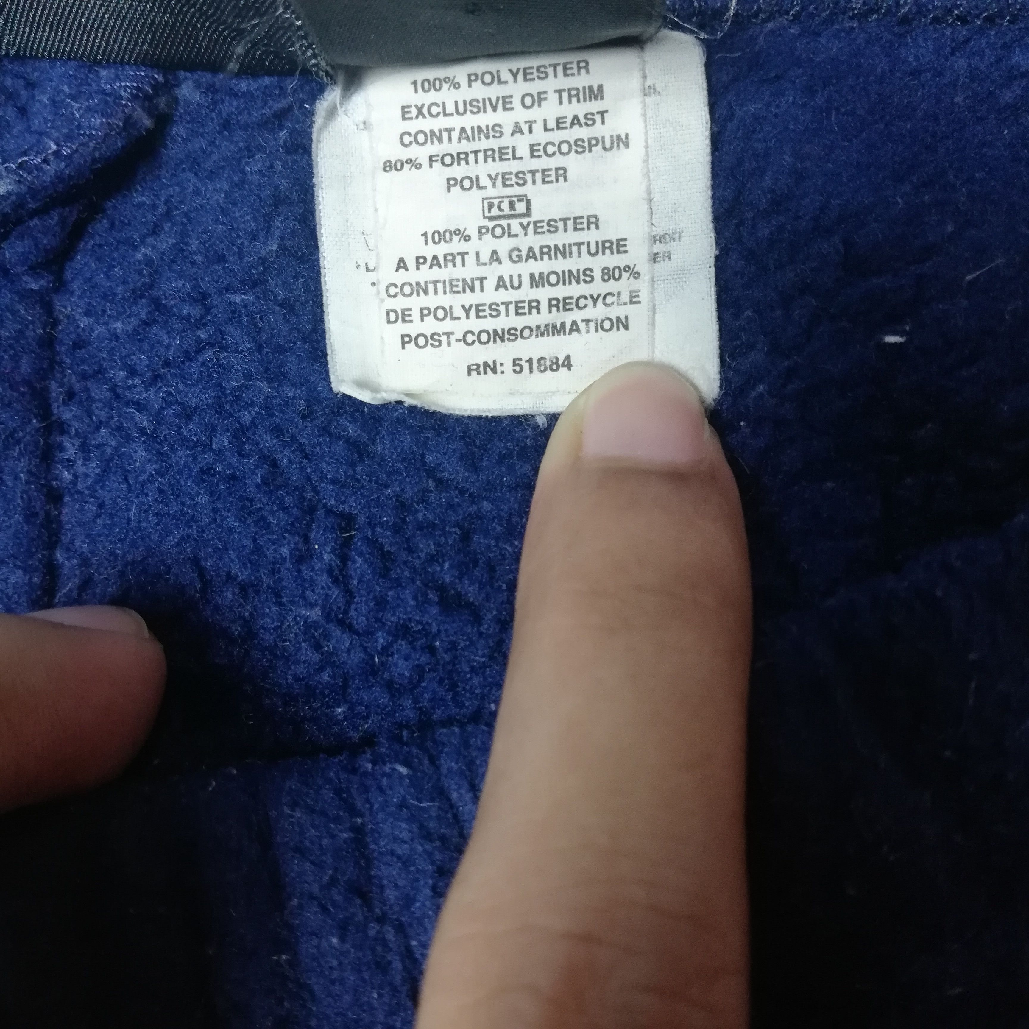 Patagonia Vintage Patagonia Fleece Outdoor Spring Waist Sweatpants Size US 30 / EU 46 - 9 Thumbnail
