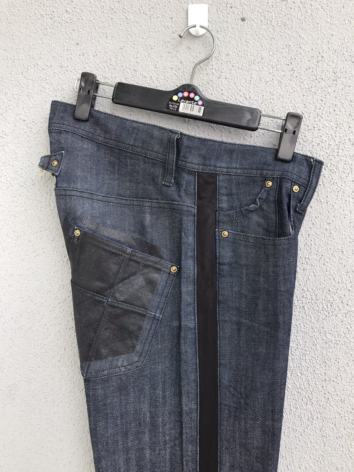 Japanese Brand Japanese Designer Kei Hayama Plus Side Pattern Denim Jeans Size US 32 / EU 48 - 4 Thumbnail