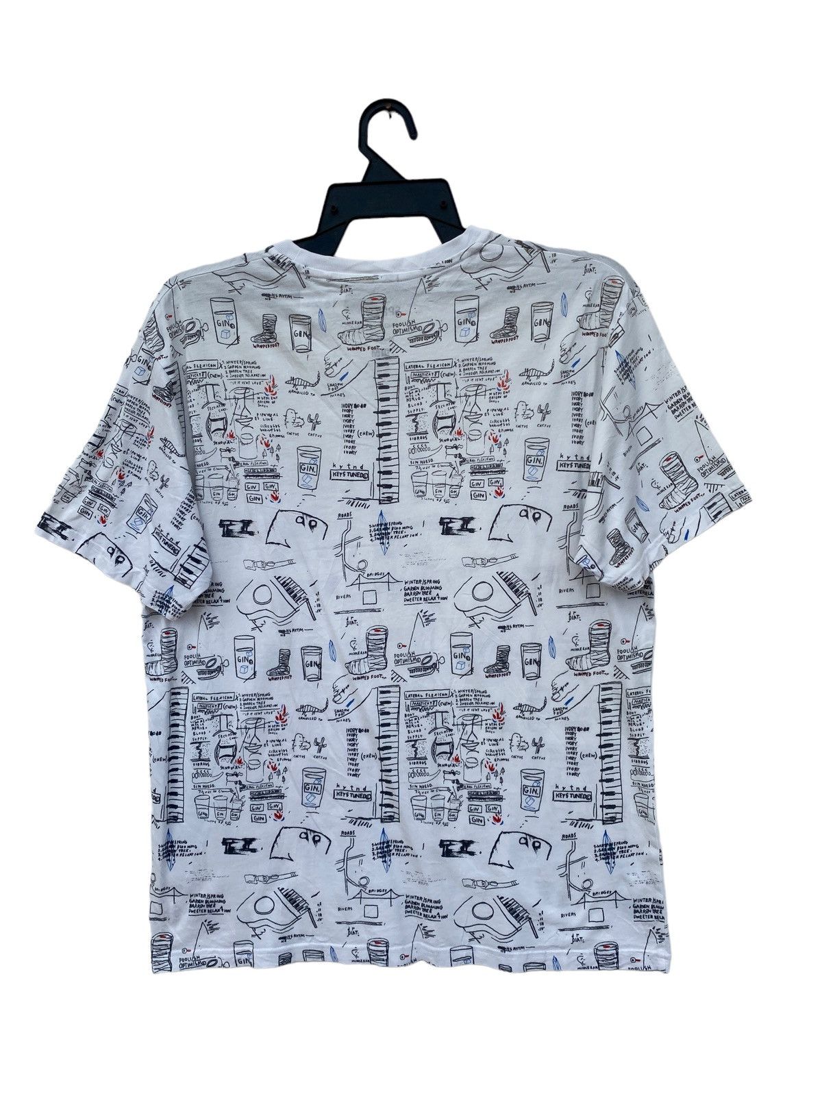 Japanese Brand uniqlo X jean michael Basquait Size US L / EU 52-54 / 3 - 2 Thumbnail