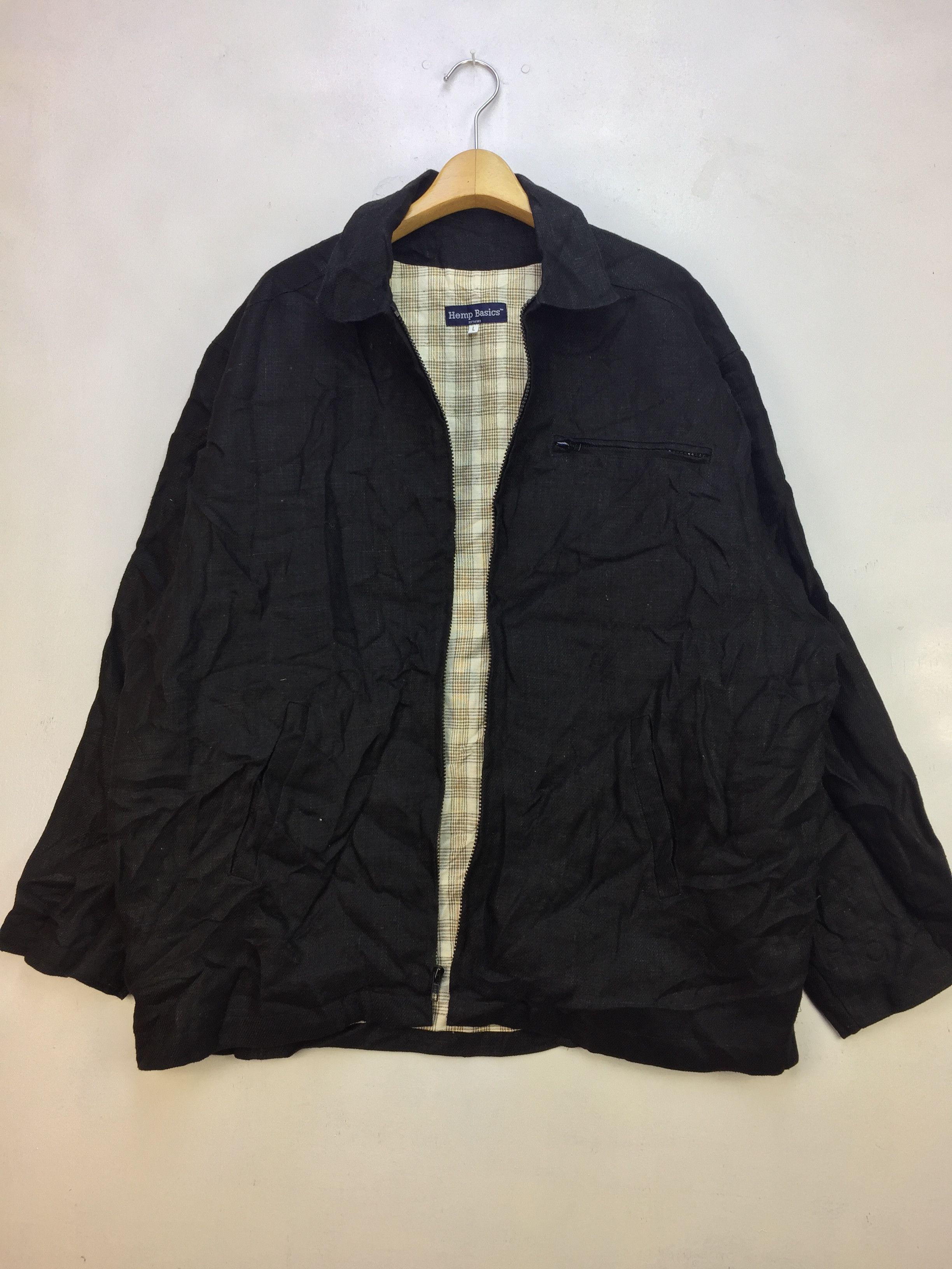 Other VINTAGE HEMP BASICS DENIM JACKET Size US L / EU 52-54 / 3 - 3 Thumbnail