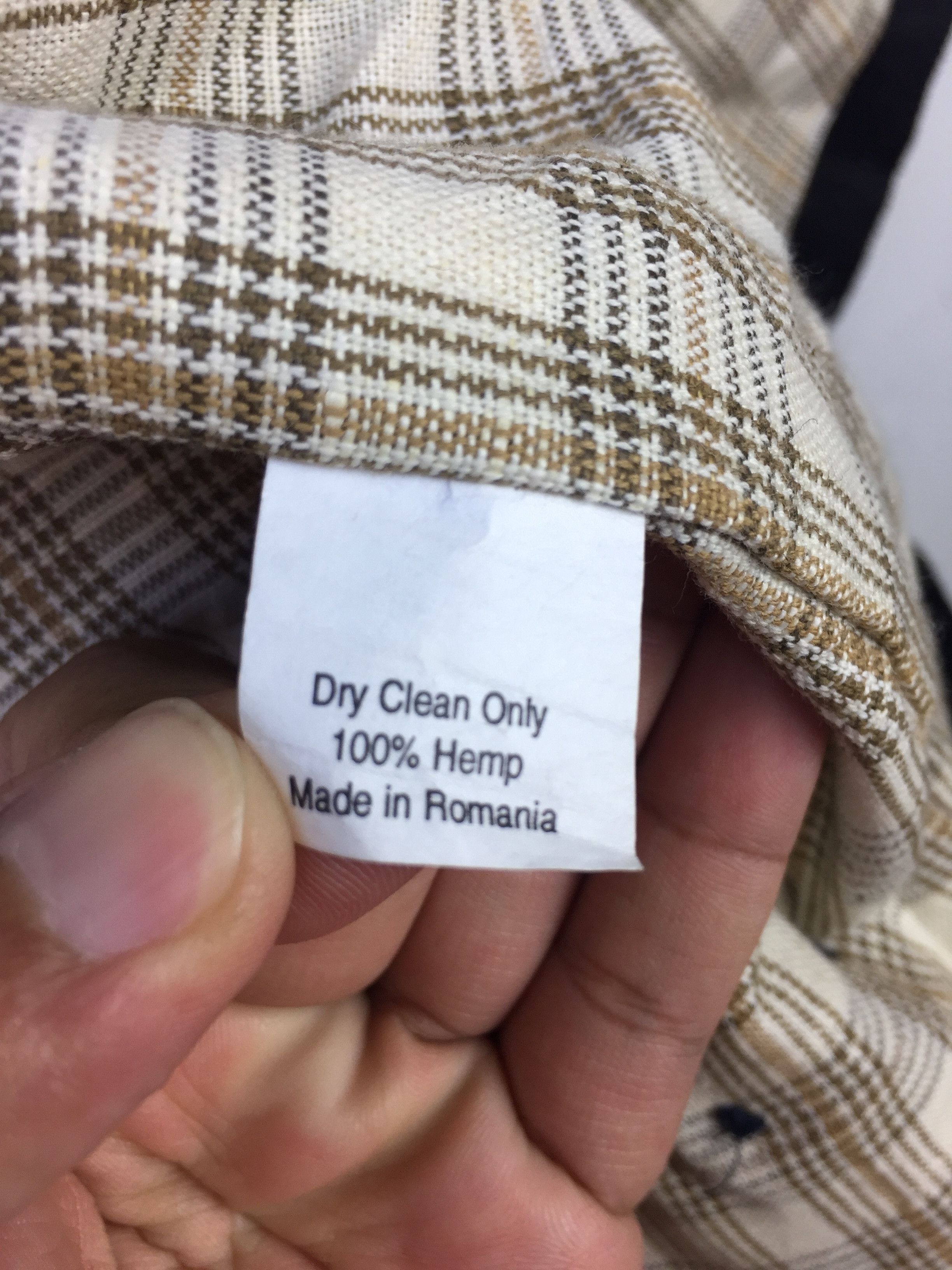 Other VINTAGE HEMP BASICS DENIM JACKET Size US L / EU 52-54 / 3 - 4 Thumbnail