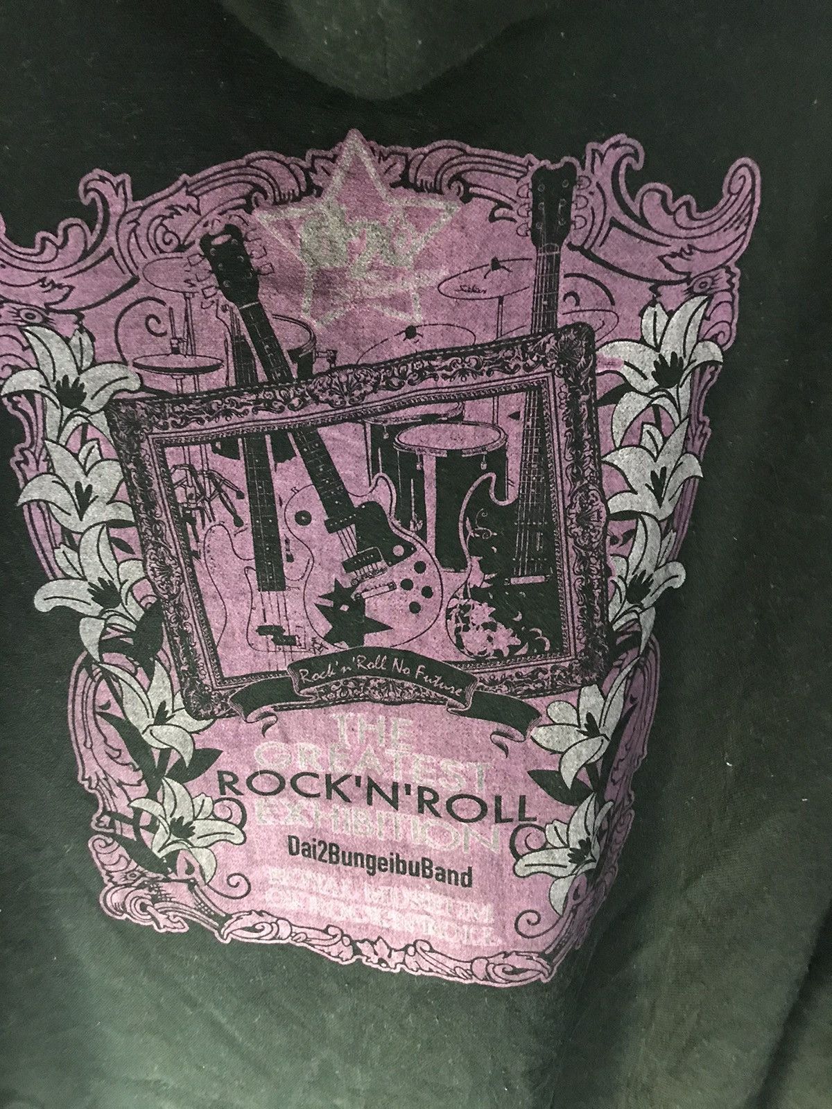 Band Tees × Japanese Brand Rock N roll by studio 696 button up with hoodie Size US L / EU 52-54 / 3 - 3 Thumbnail