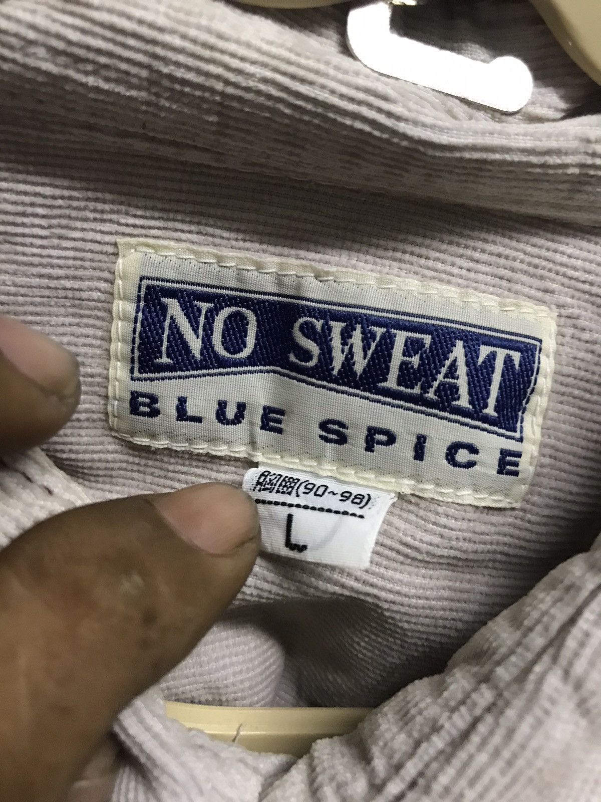 Japanese Brand No sweet blue spice button up shirt Size US L / EU 52-54 / 3 - 3 Thumbnail