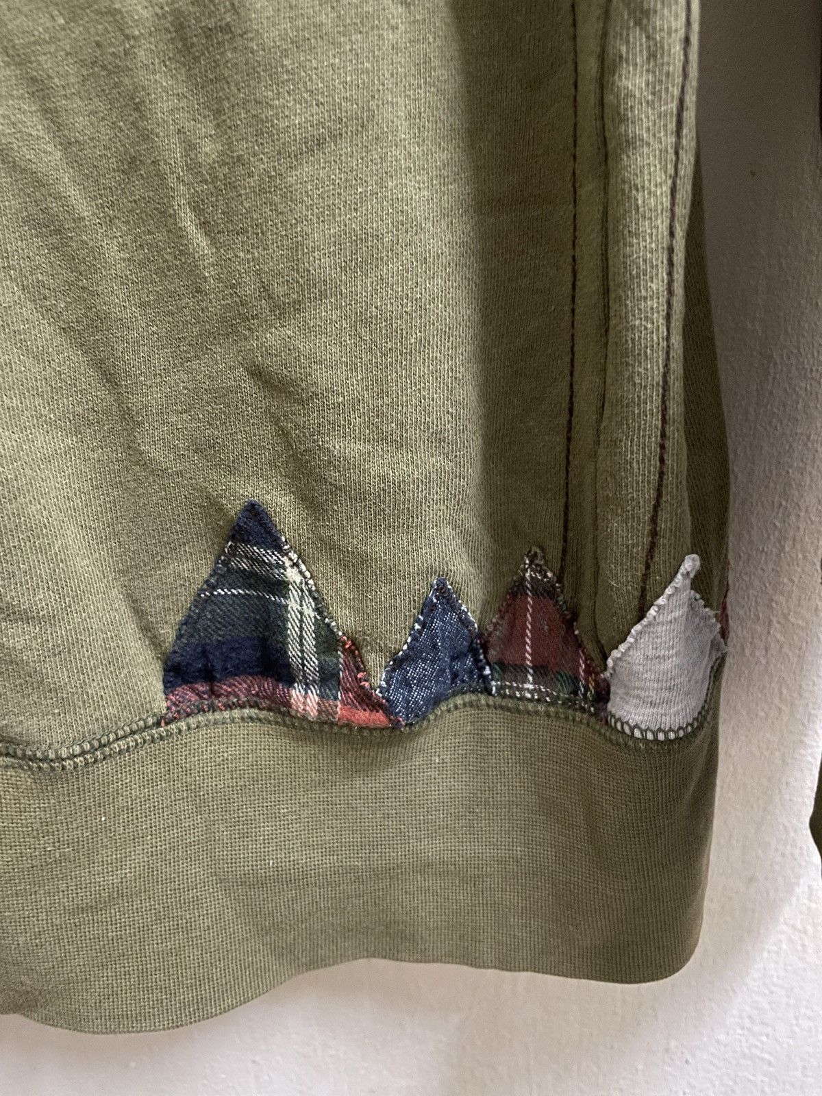 Japanese Brand Drug Store’s Patchwork Sweatshirt Size US S / EU 44-46 / 1 - 9 Thumbnail