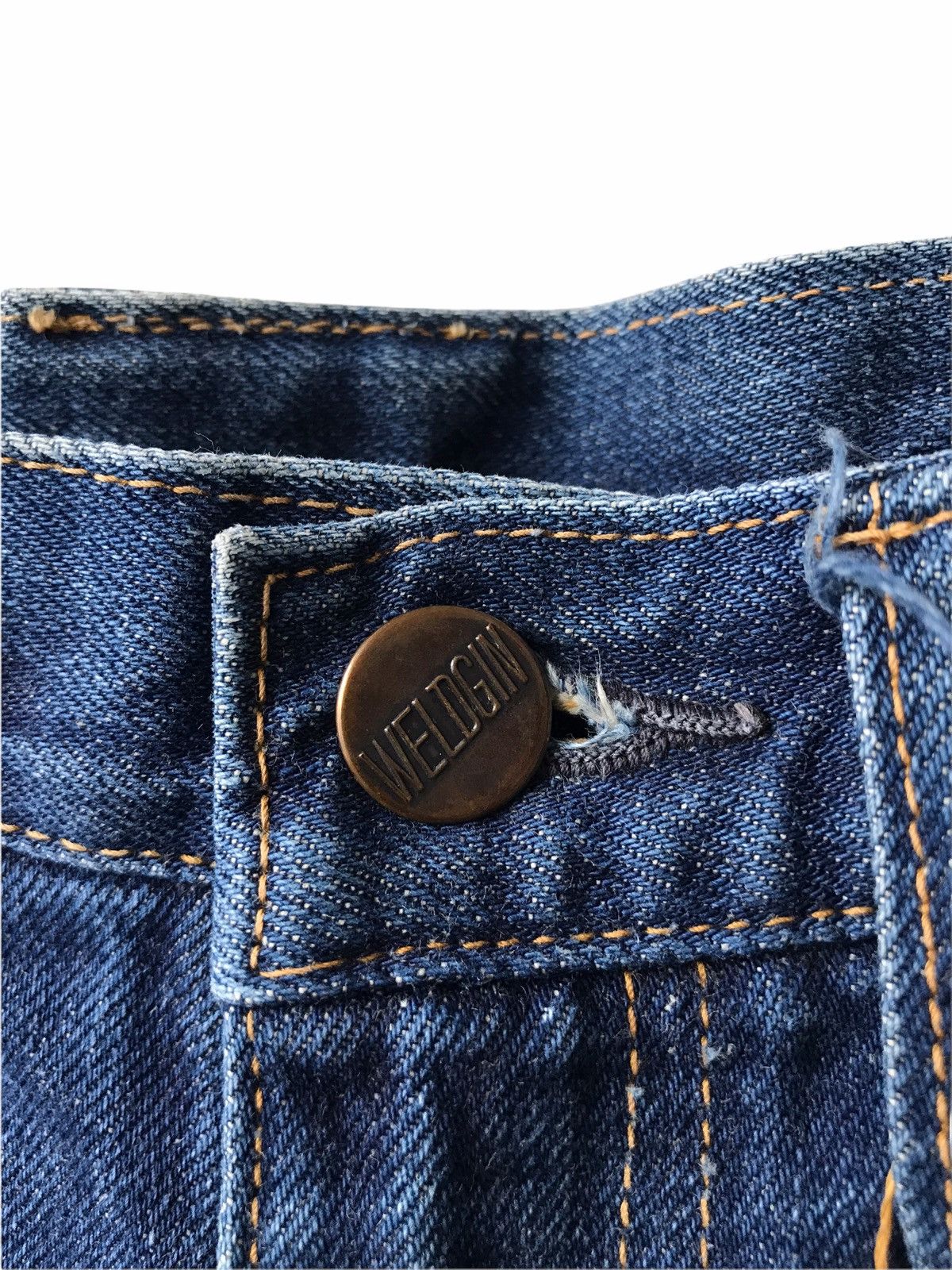 Vintage WELDGIN Blue Cargo Denim Jeans Size US 30 / EU 46 - 11 Thumbnail