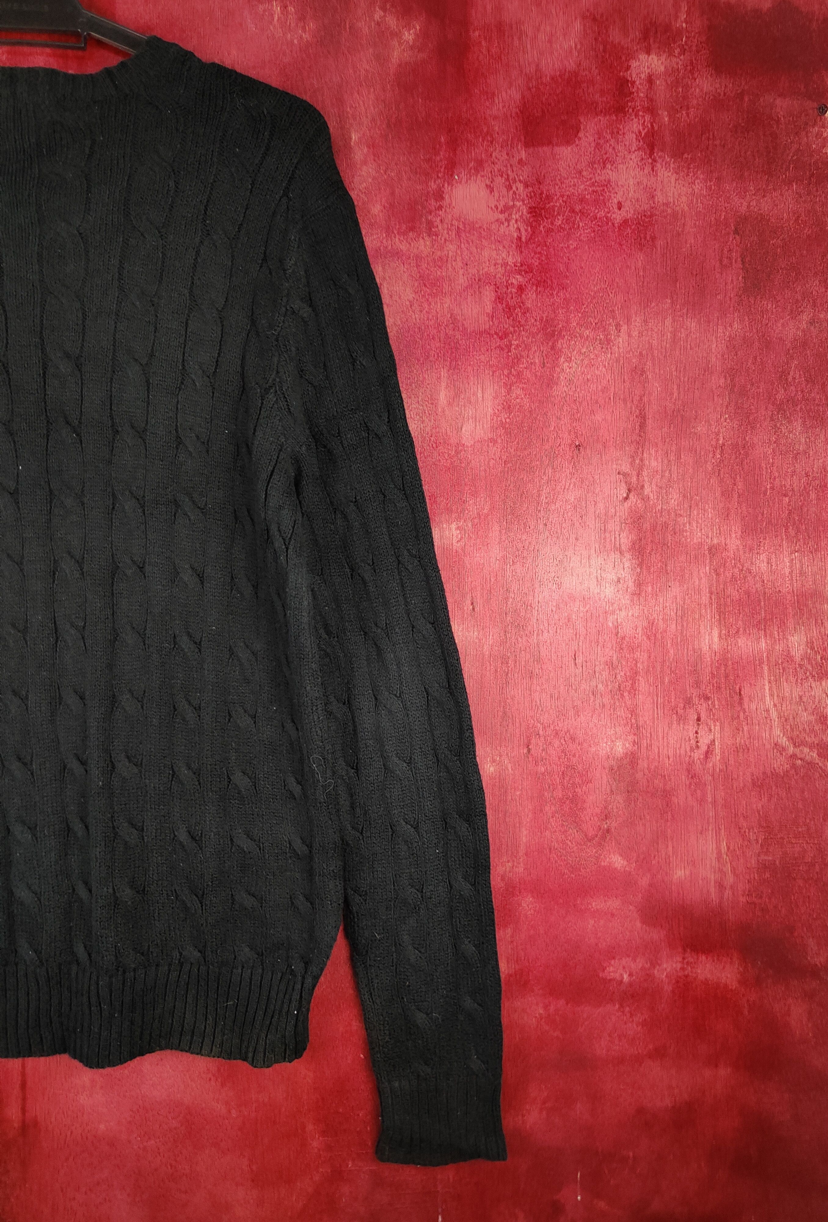 Ralph Lauren Polo Ralph Lauren Black Knitwear Sweatshirt #210B Size US S / EU 44-46 / 1 - 11 Thumbnail