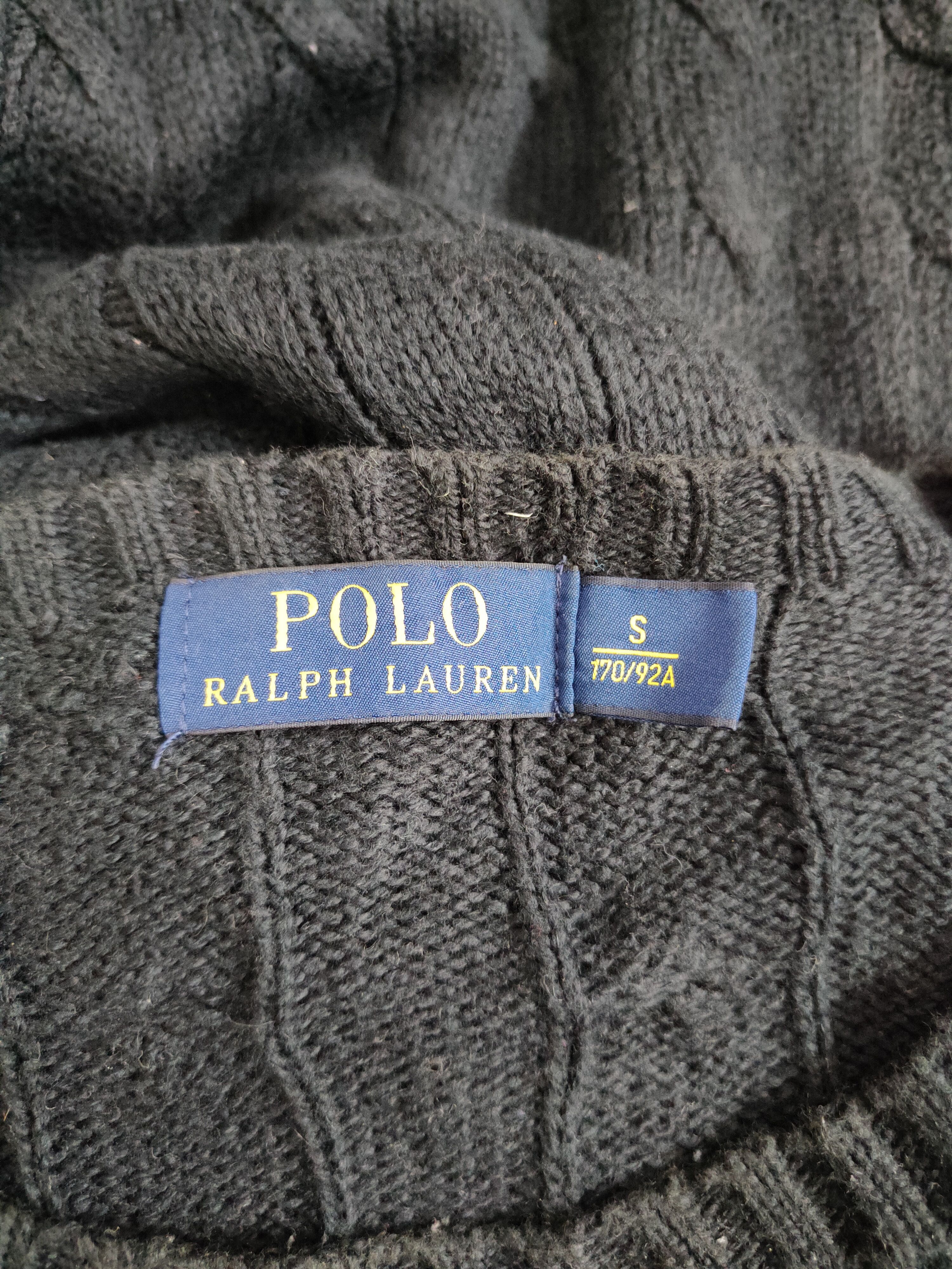 Ralph Lauren Polo Ralph Lauren Black Knitwear Sweatshirt #210B Size US S / EU 44-46 / 1 - 13 Thumbnail