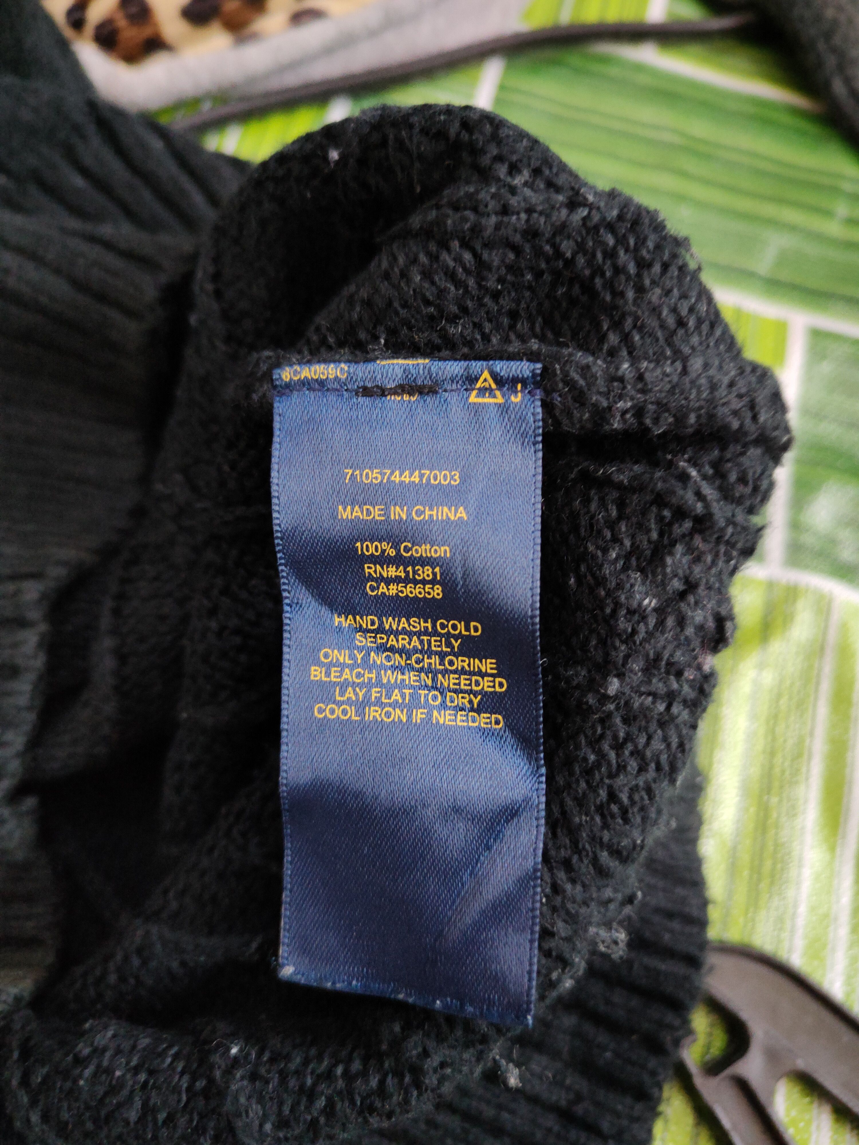 Ralph Lauren Polo Ralph Lauren Black Knitwear Sweatshirt #210B Size US S / EU 44-46 / 1 - 12 Thumbnail