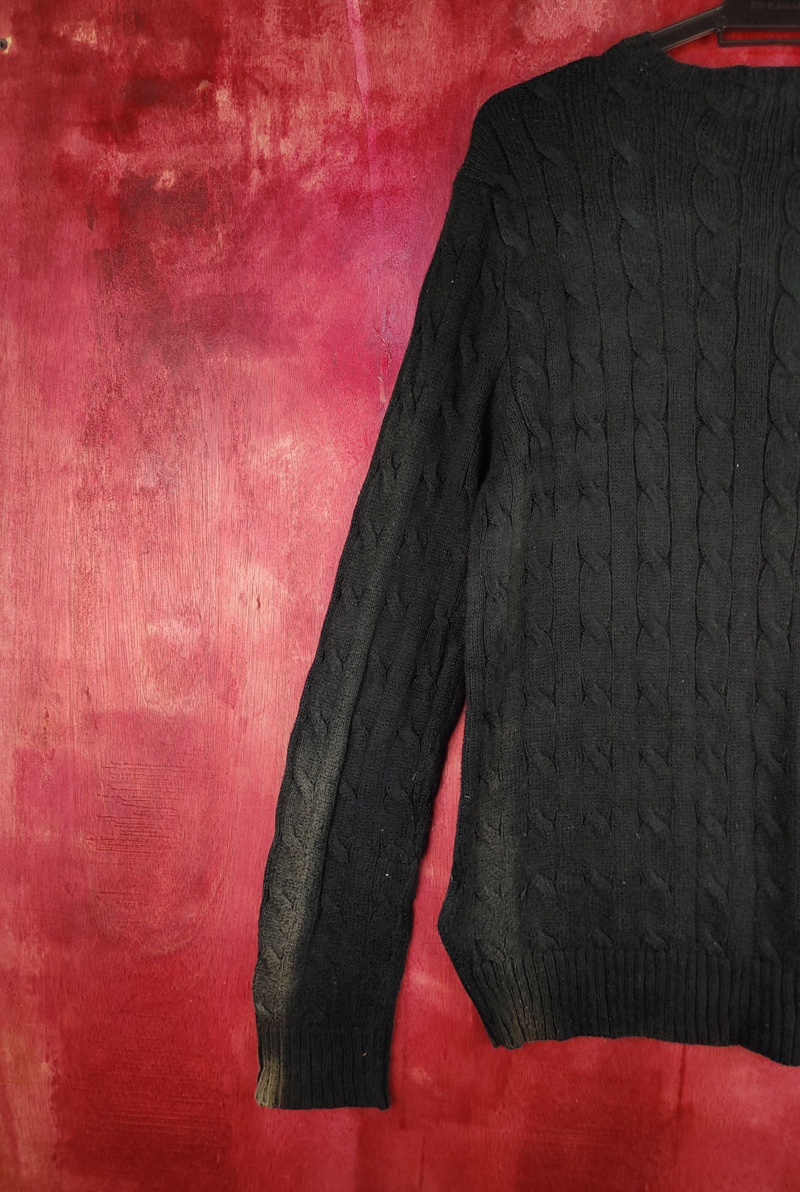 Ralph Lauren Polo Ralph Lauren Black Knitwear Sweatshirt #210B Size US S / EU 44-46 / 1 - 10 Thumbnail