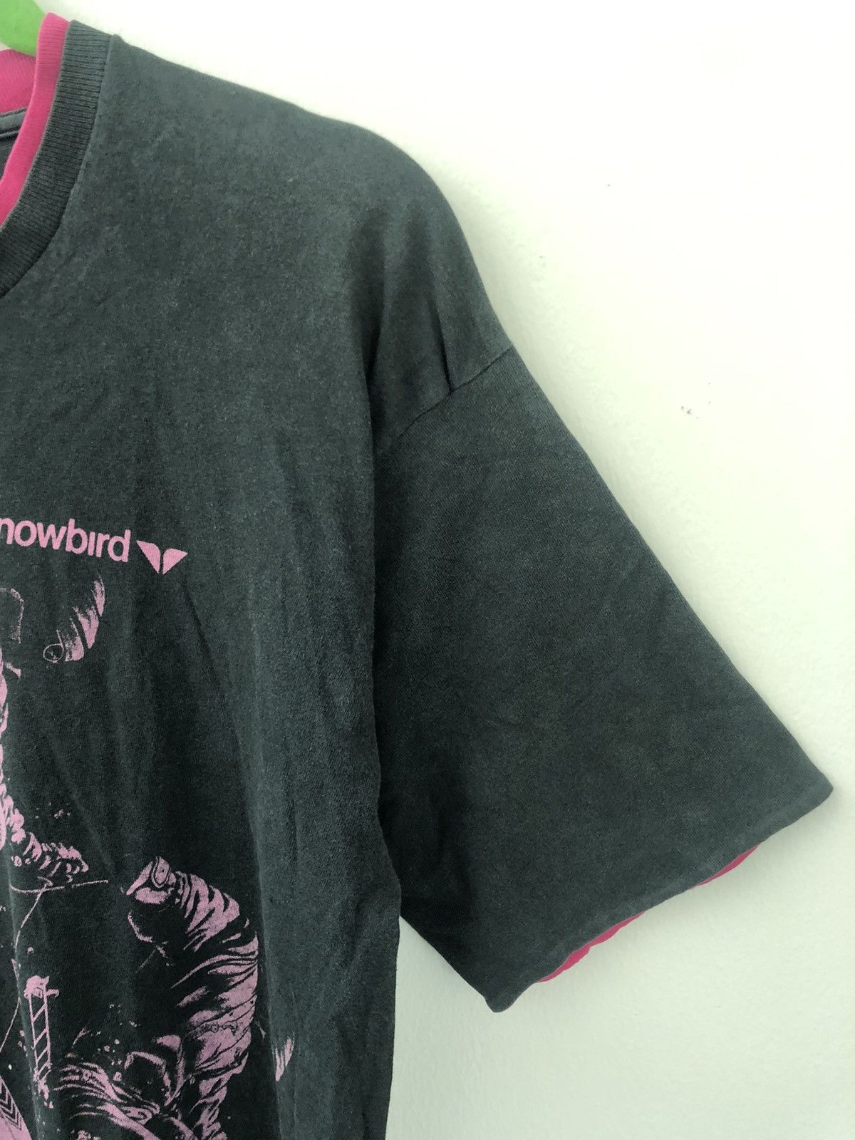 Fruit Of The Loom × Vintage Vintage SNOWBIRD tees made in USA single stich Size US XL / EU 56 / 4 - 7 Thumbnail